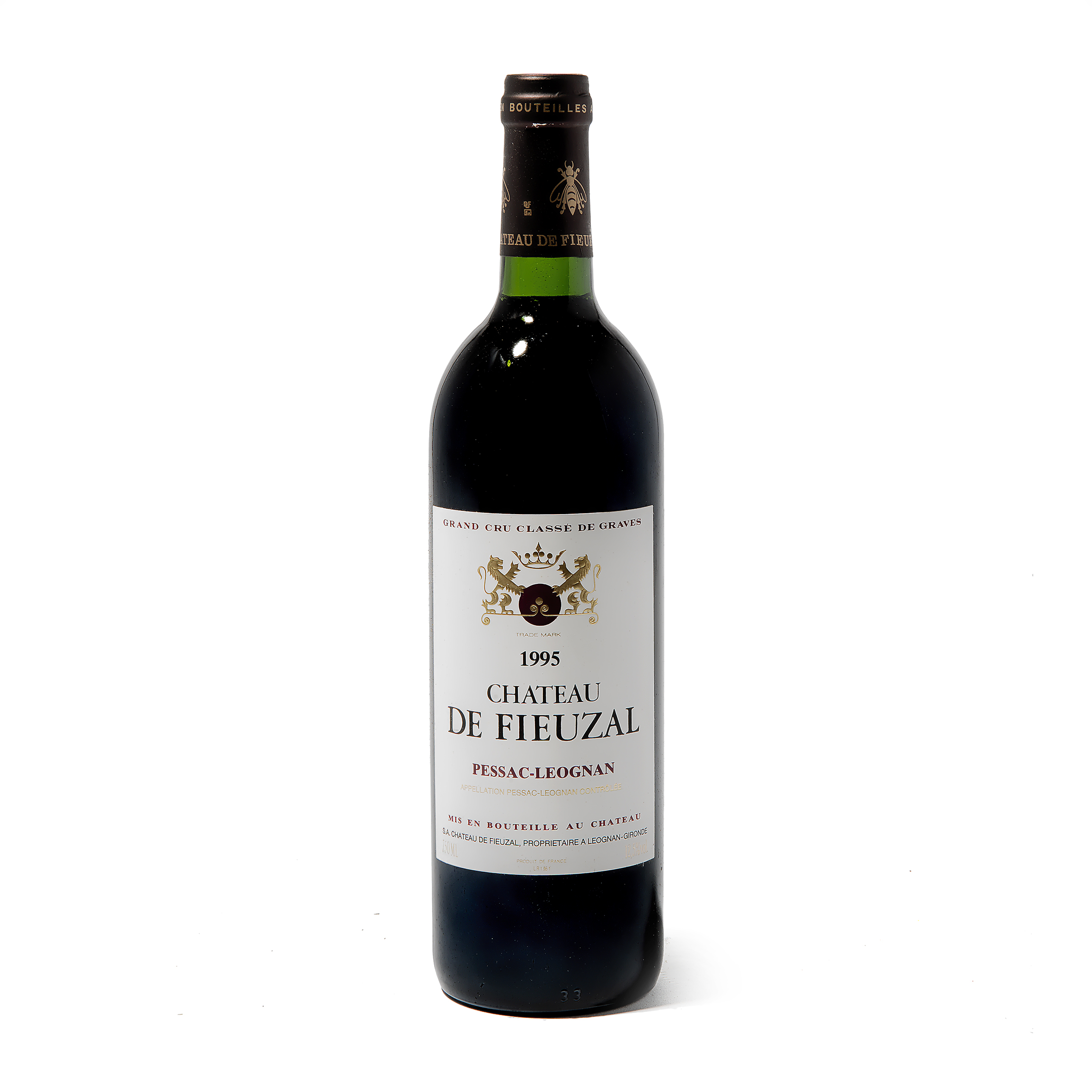 12 bottles 1995 Ch de Fieuzal