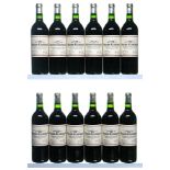 12 bottles 1999 Ch Les Grands Marechaux