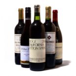 5 bottles Mixed Red Wines