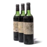 3 bottles 1977 Chateau Margaux