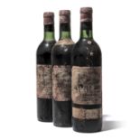 3 bottles 1970 Ch Lynch-Bages