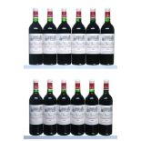 12 bottles 2001 Ch Maison Blanche