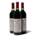 3 bottles 1995 Penfolds Grange