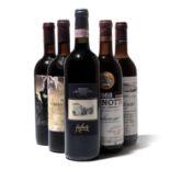 5 bottles Mixed Italian Red Wines