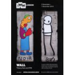 Stik (British 1979-) & Thierry Noir (French 1958-), 'Wall', 2019