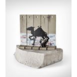 Banksy (British 1974 -), Walled Off Hotel - Five-Part Souvenir Wall Section (Camel)