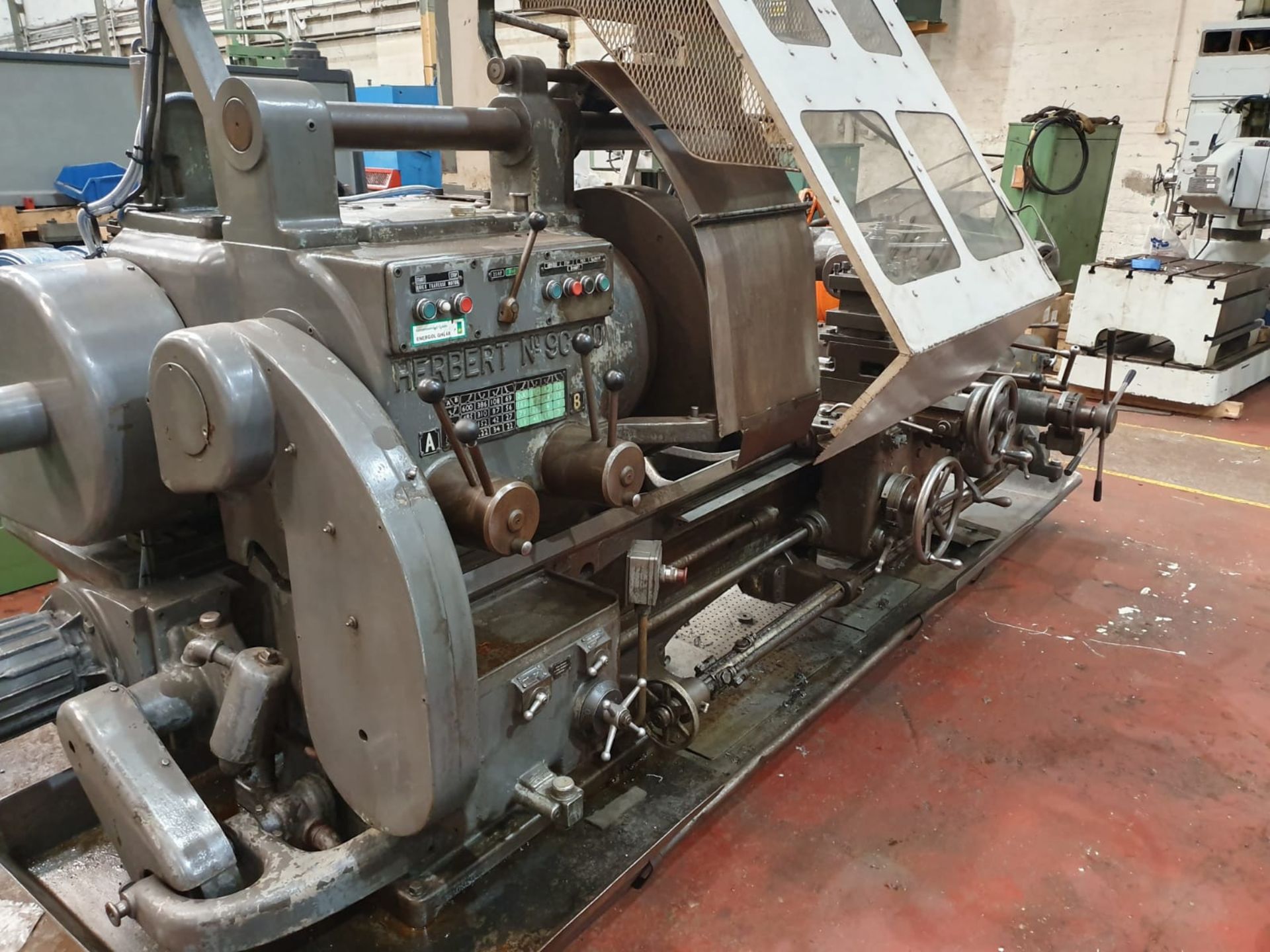 Herbert 9C-30 Combination Turret Lathe - Image 4 of 10