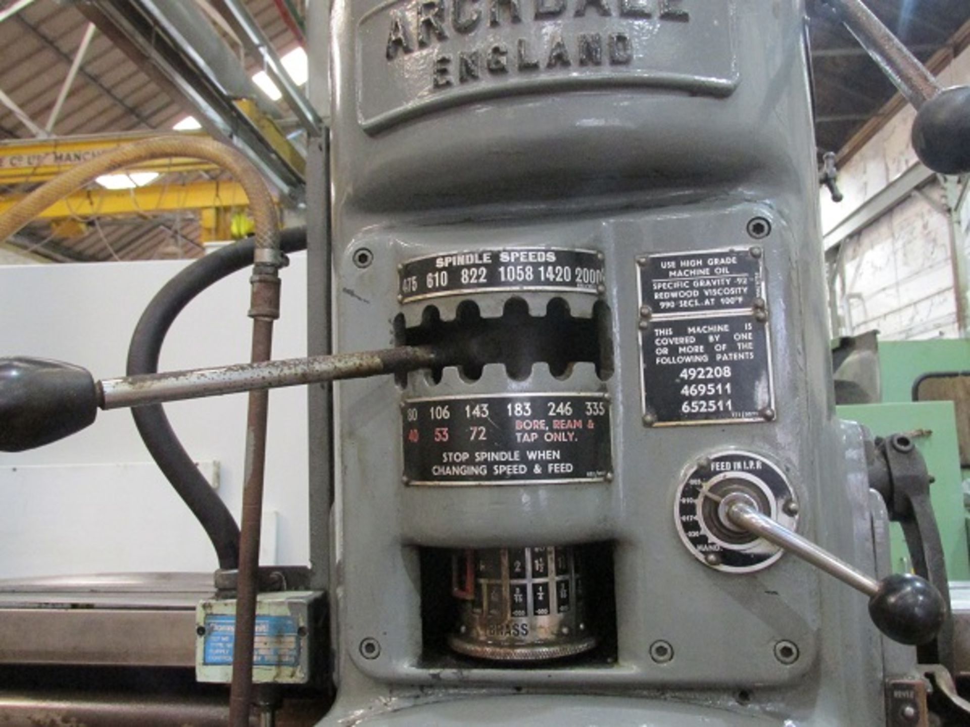 Archdale 4’-0 Radial Drilling Machine - Image 5 of 6