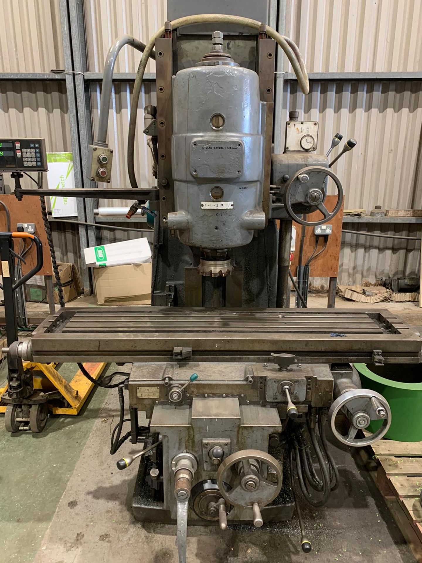 Cincinnati Vertical Milling Machine