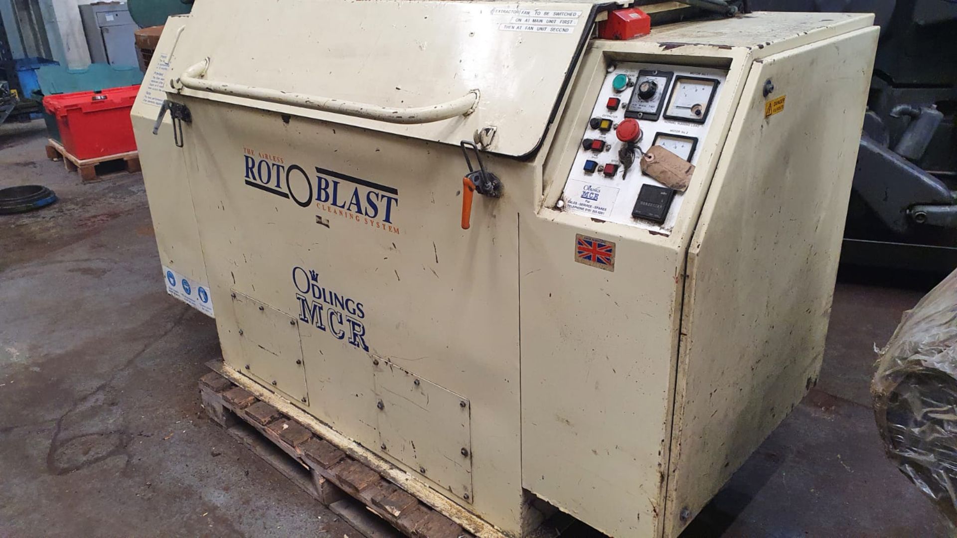 Oldings MCR Rotoblast Shotblasting Machine