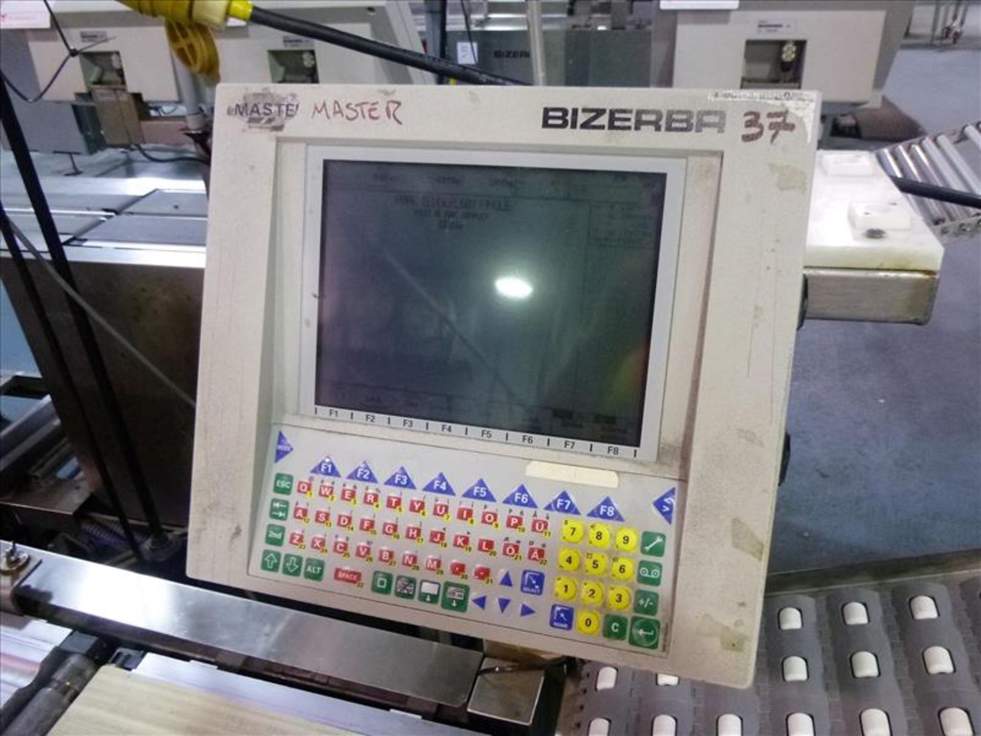 Bizerba in-line check-weigher system (MASTER) w/ Bizerba GS label printer and Bizerba AB controller, - Image 3 of 3