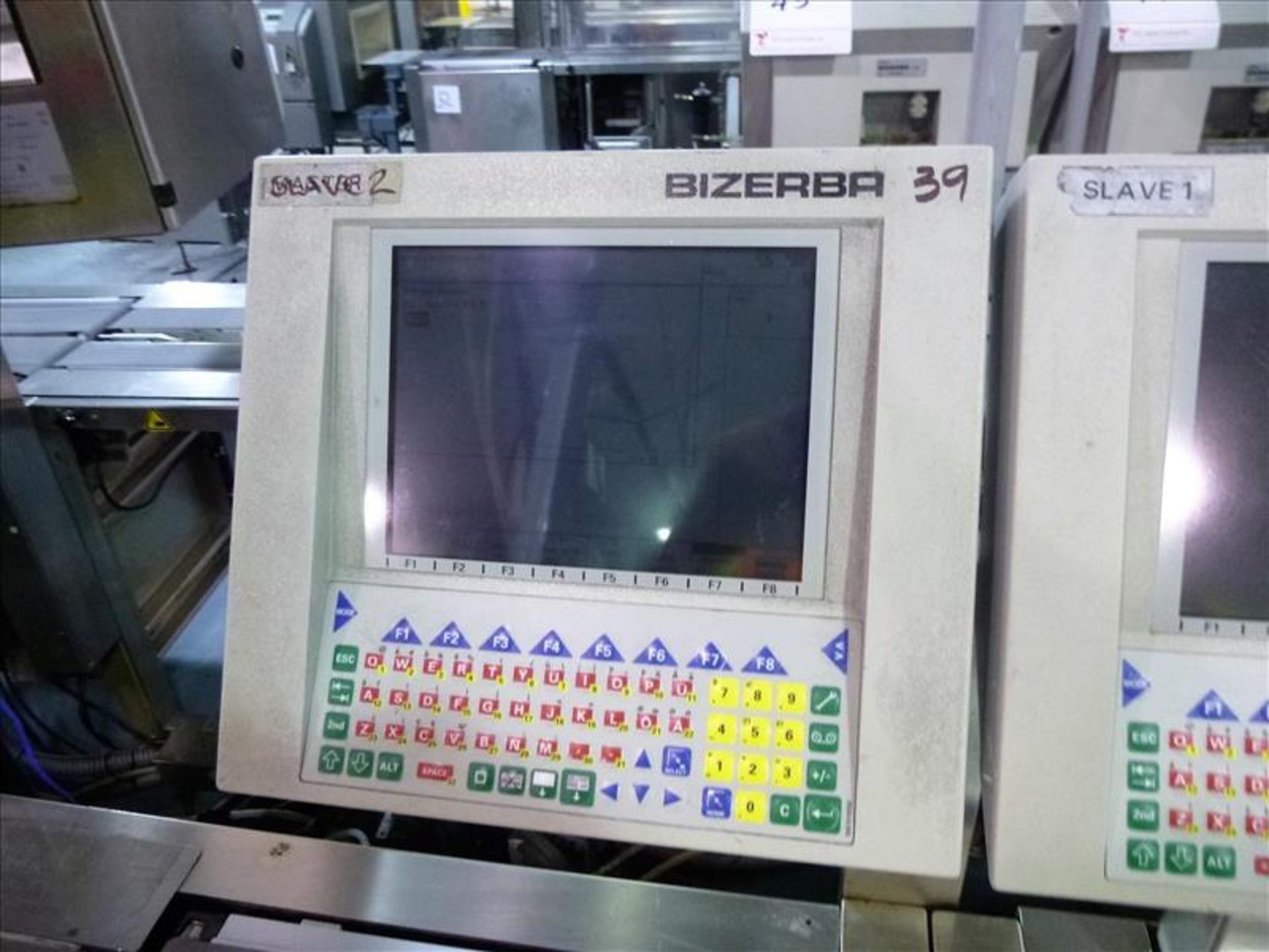 Bizerba in-line check-weigher system (SLAVE2) w/ Bizerba GS label printer, ser. no. 1960596 and - Image 3 of 4