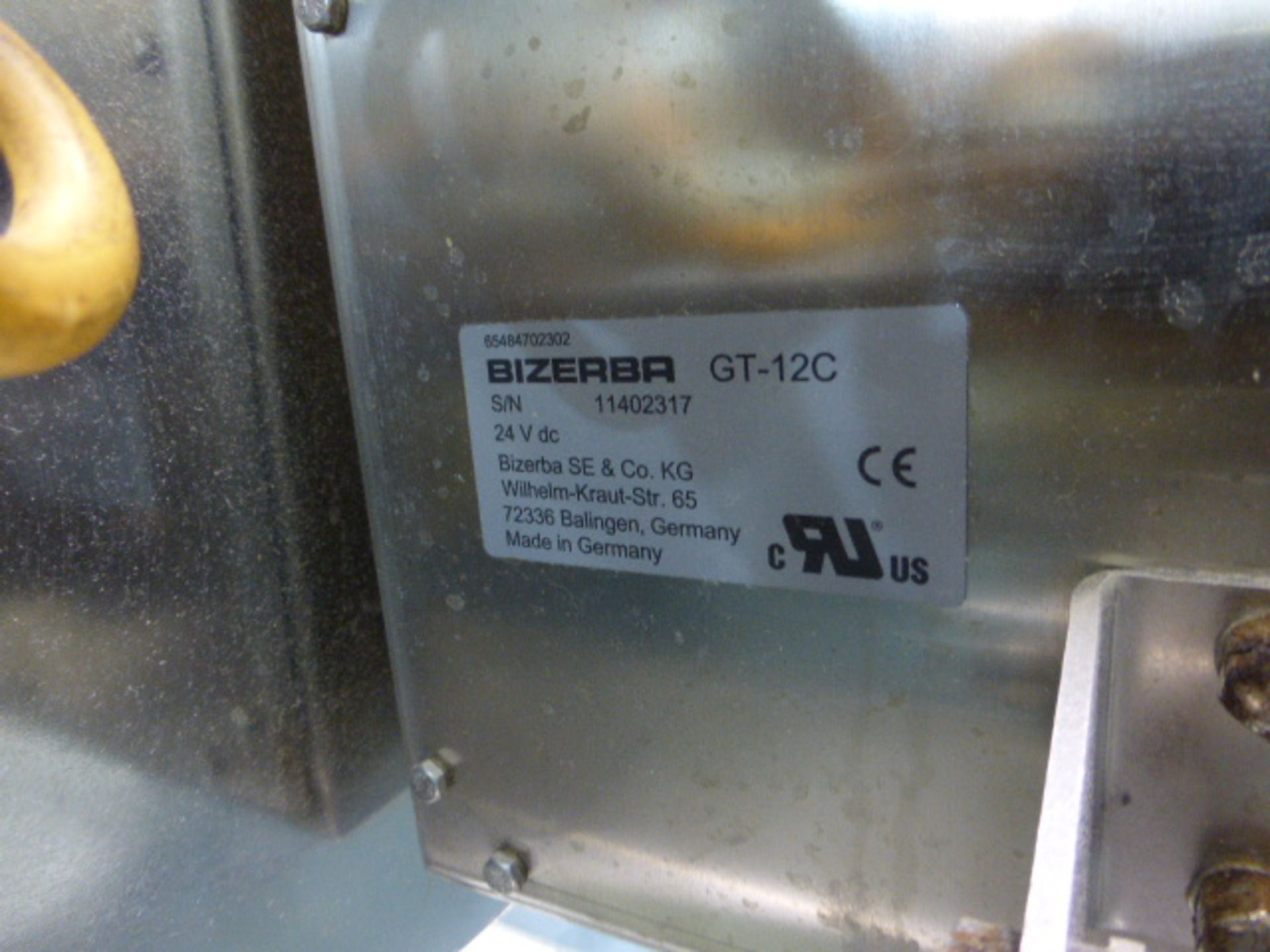 Bizerba scale model GT-12C, 2 ft. x 32 in., s/n 11402317 w/printer - Image 4 of 4