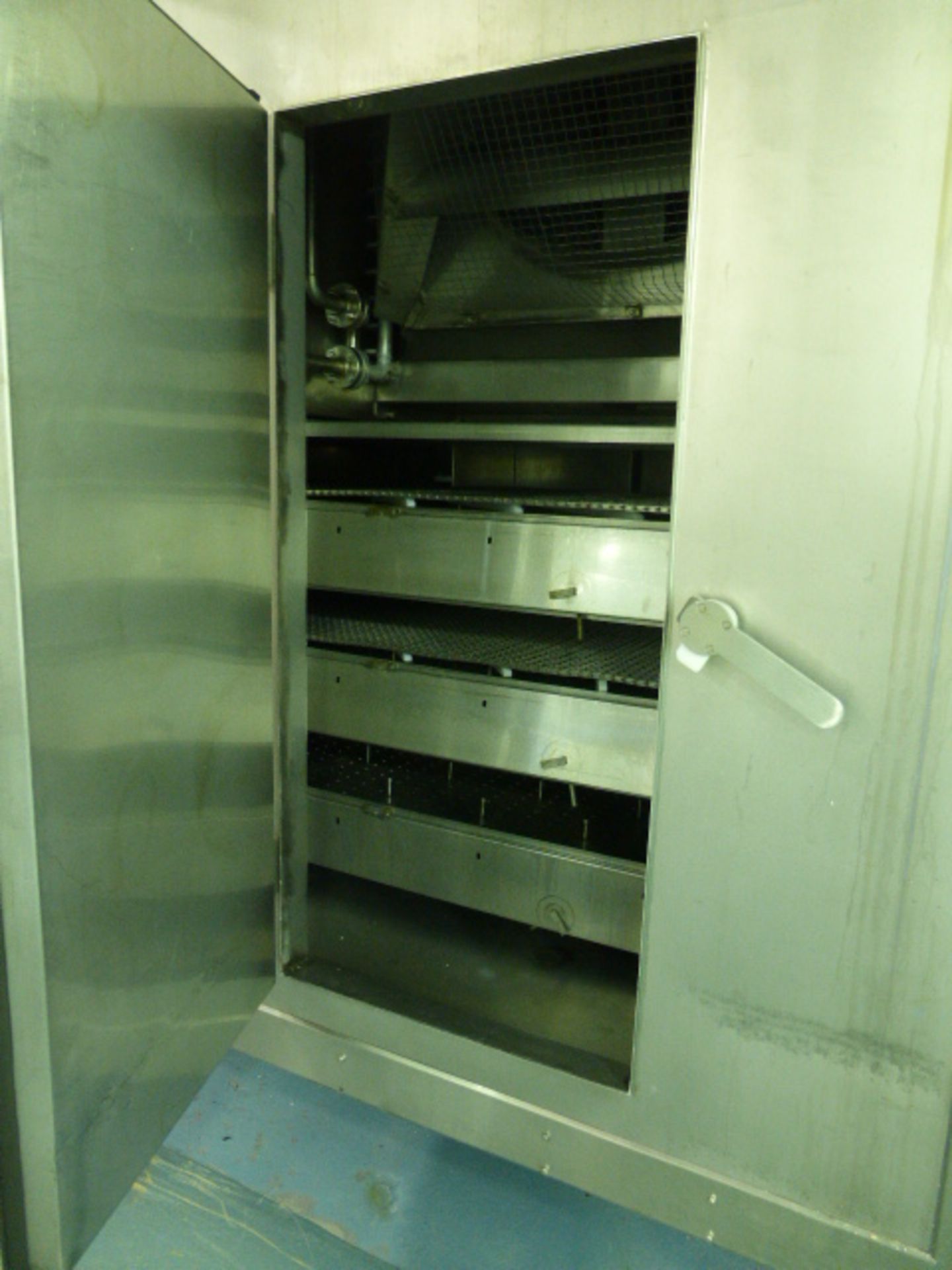 Ross boundary layer control tunnel freezer/chiller, model BLC-II, ammonia, independent tunnel - Image 10 of 11