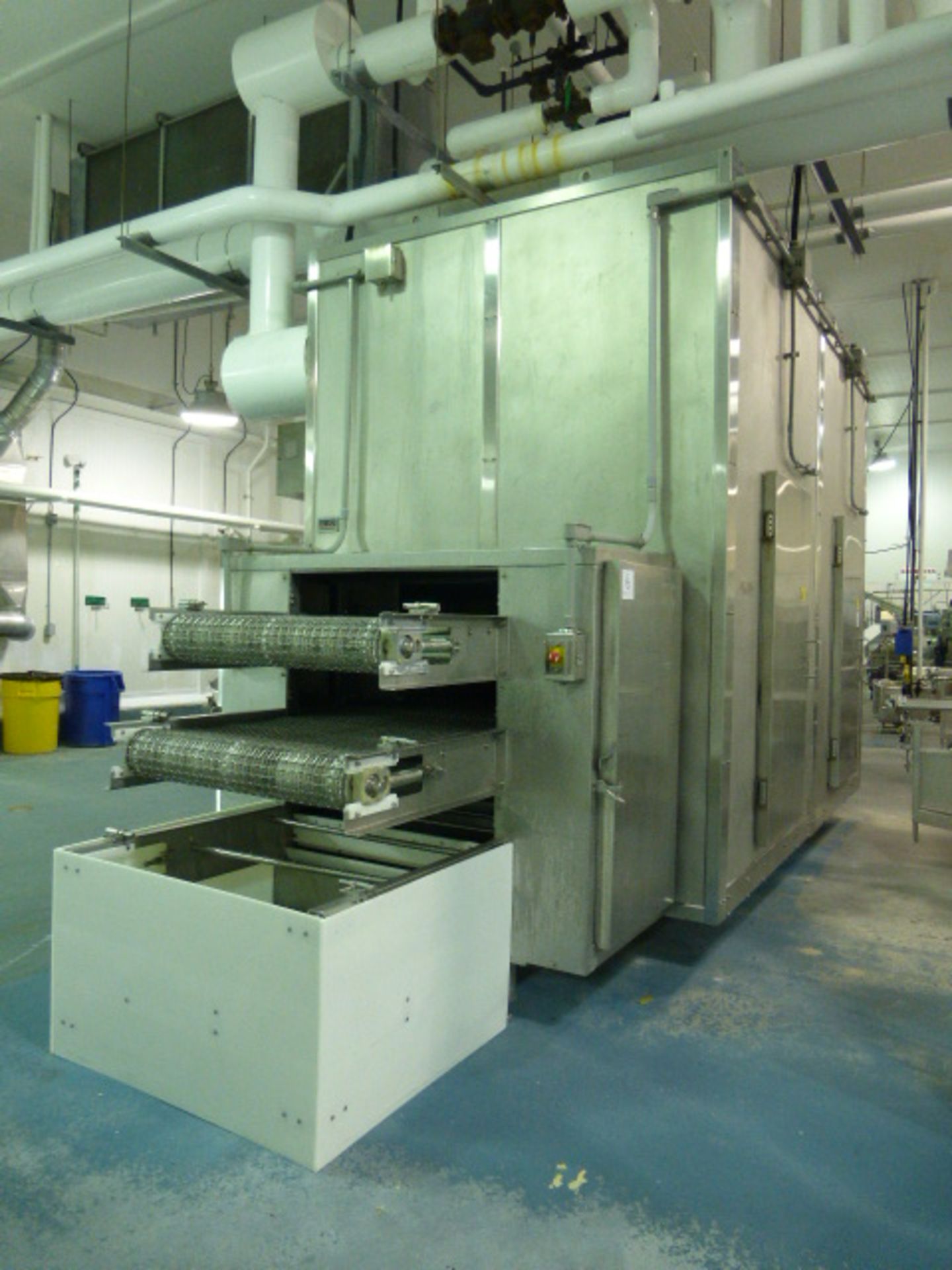 Ross boundary layer control tunnel freezer/chiller, model BLC-II, ammonia, independent tunnel - Image 4 of 11