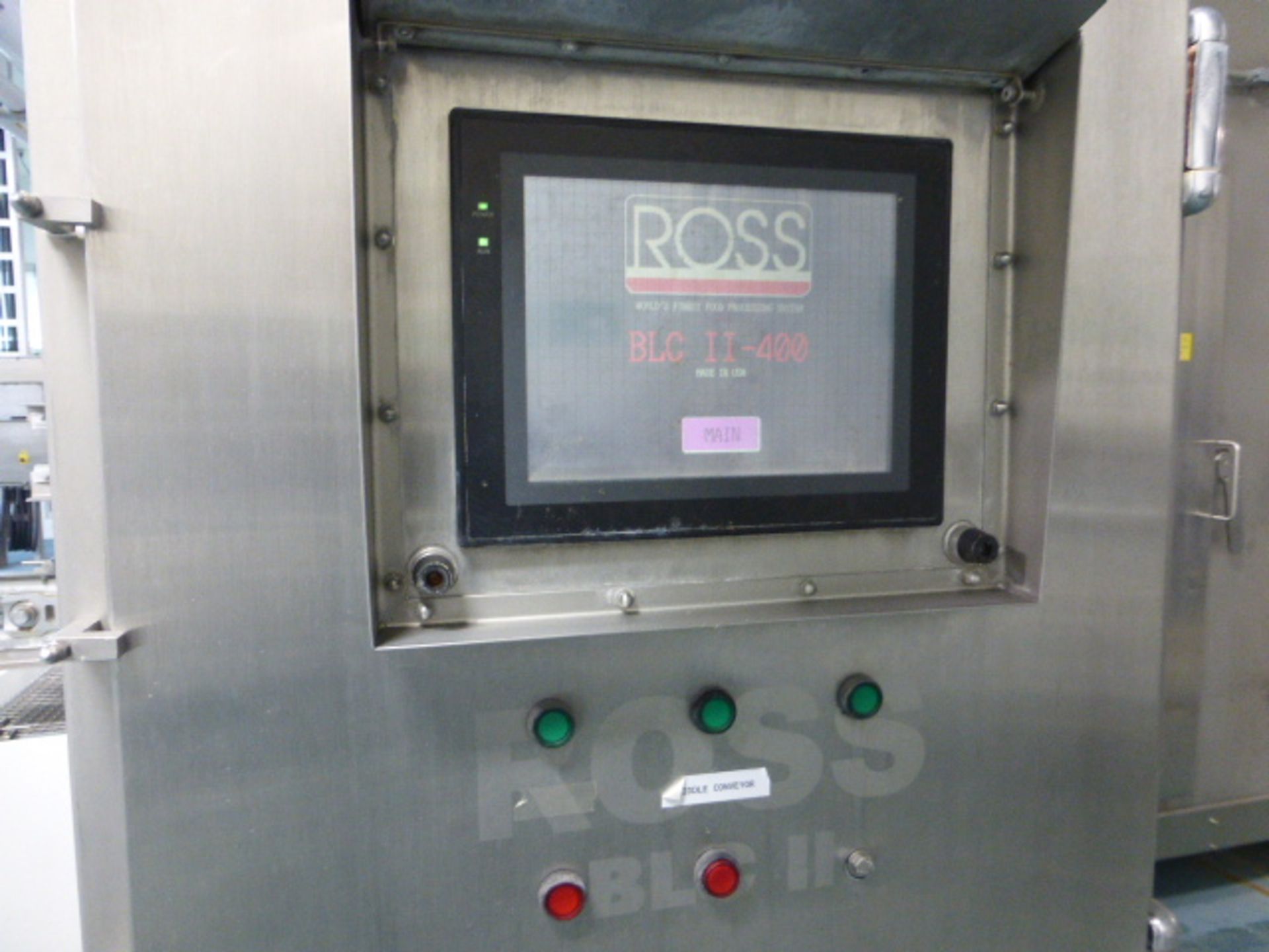 Ross boundary layer control tunnel freezer/chiller, model BLC-II, ammonia, independent tunnel - Image 2 of 12