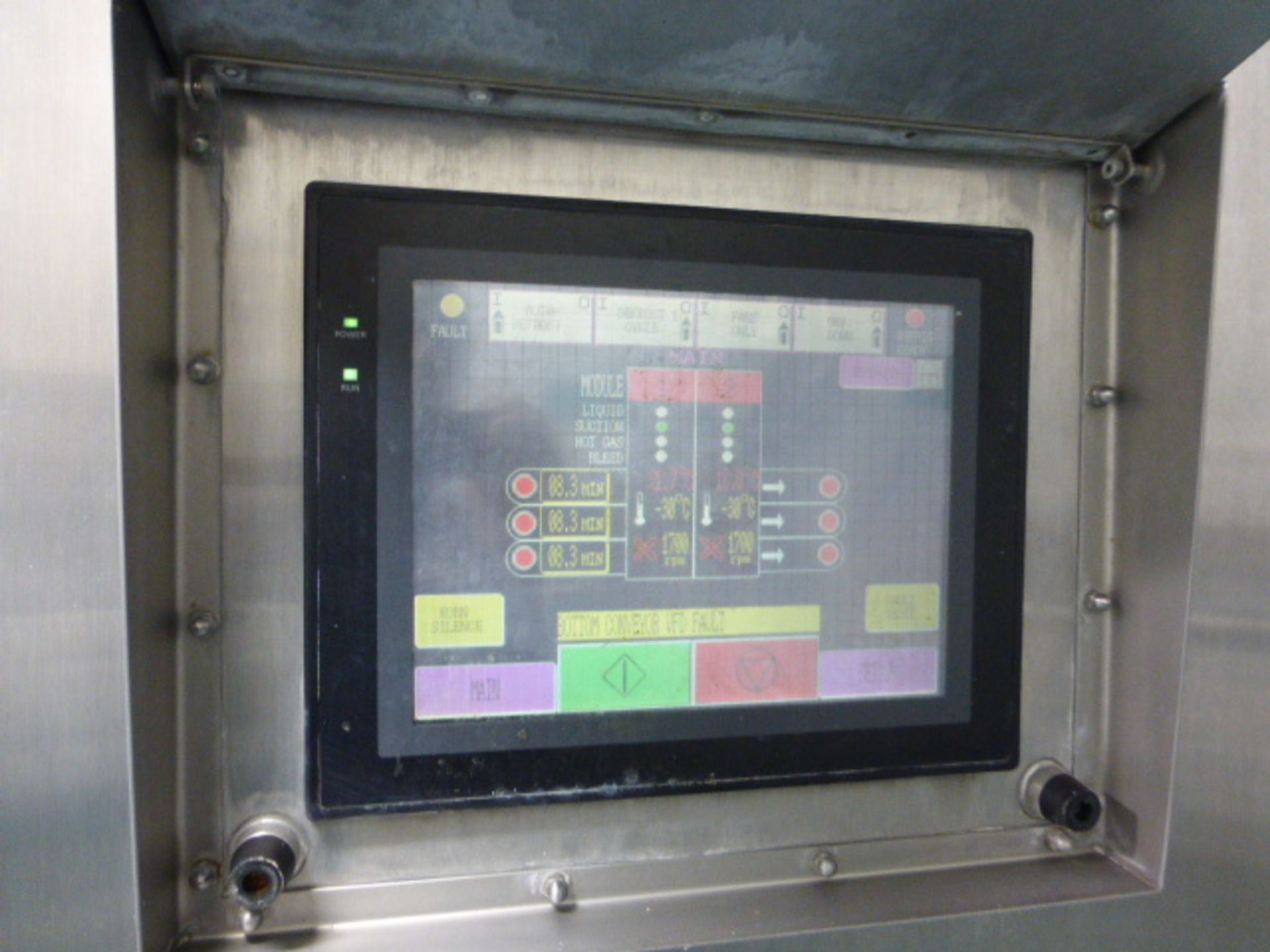 Ross boundary layer control tunnel freezer/chiller, model BLC-II, ammonia, independent tunnel - Image 3 of 12