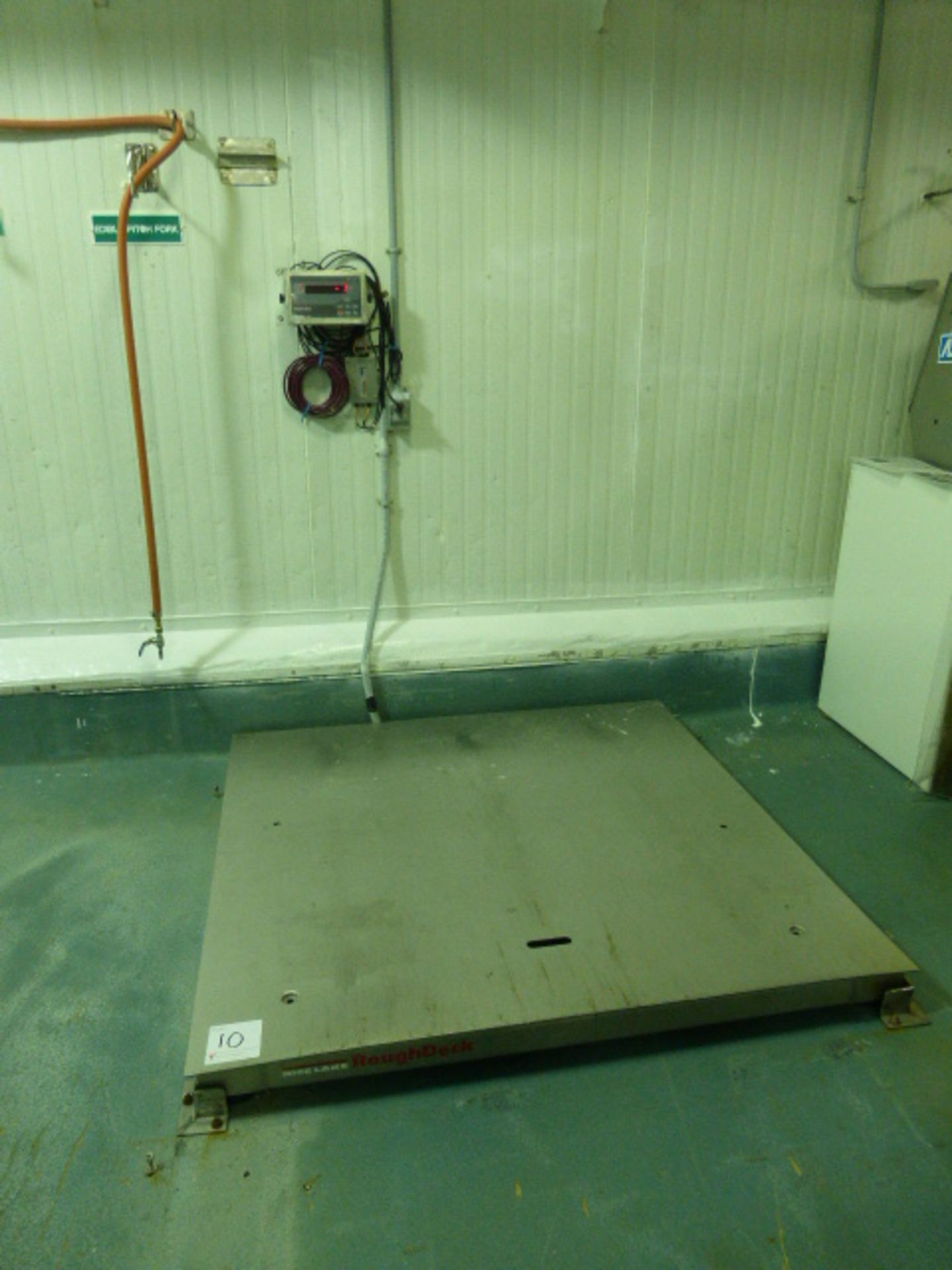 Rice lake digital s/s platform scale, model 480-2A, 5 ft. x 5 ft.