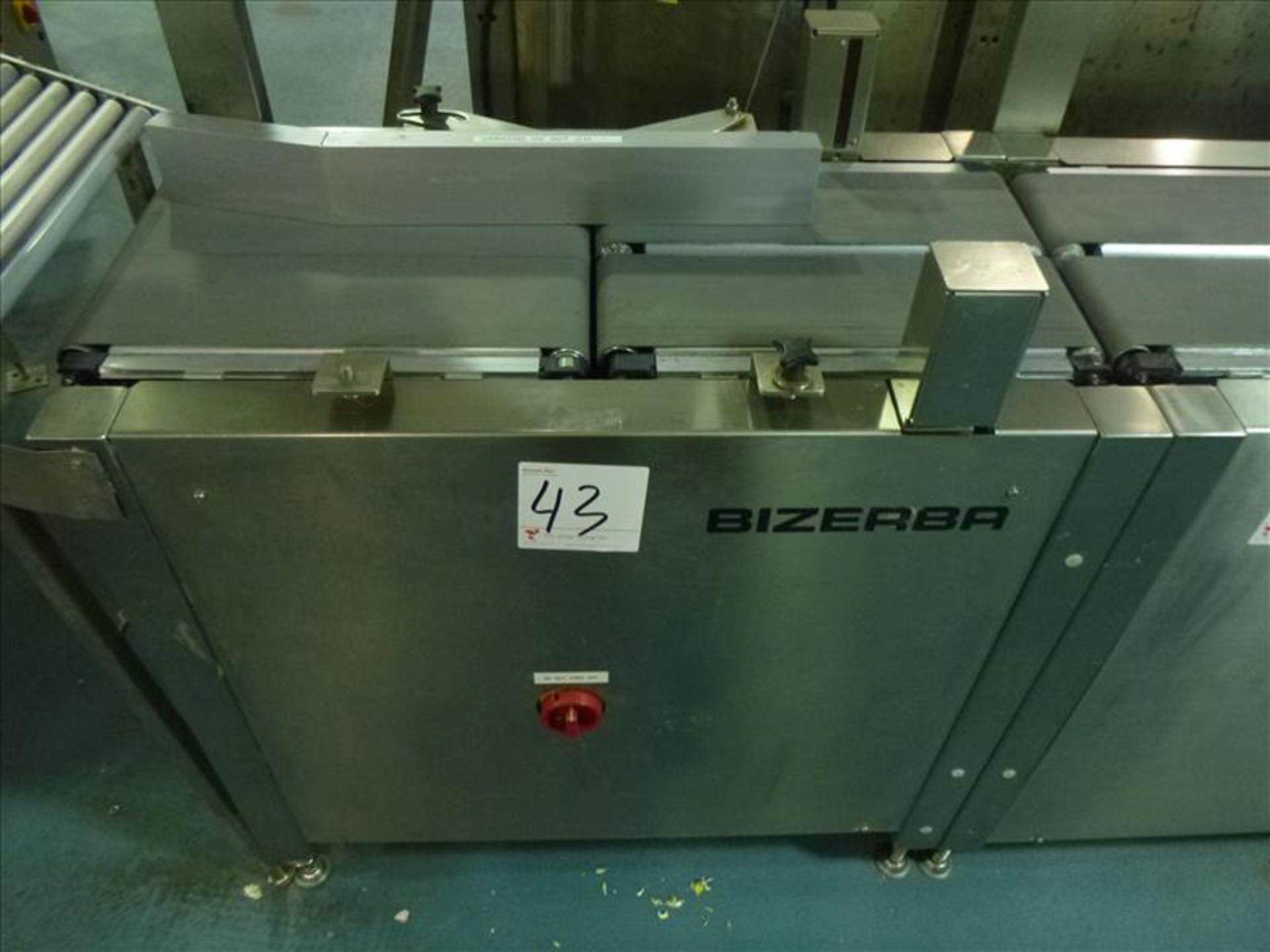 Bizerba in-line check-weigher system (MASTER) w/ Bizerba GS label printer and Bizerba AB controller, - Image 2 of 3