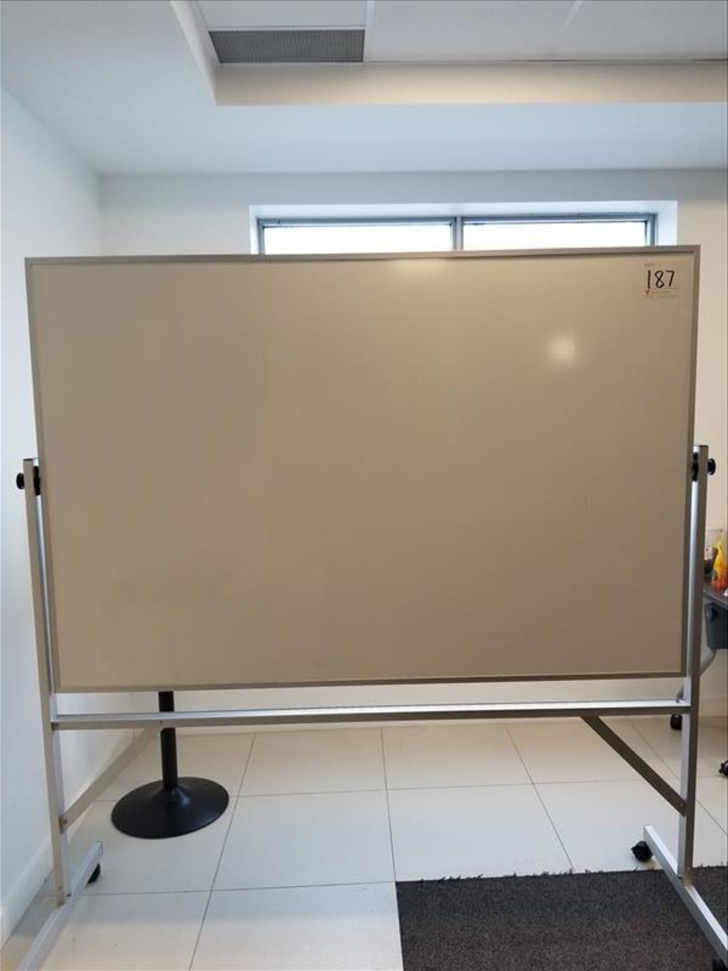 white board on casters, 86 in. wide - Image 2 of 2