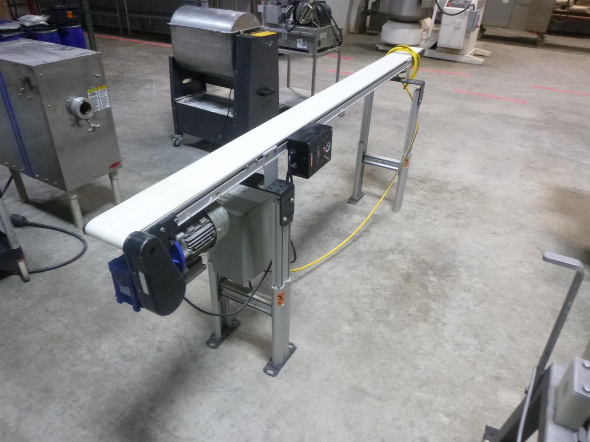 Dorner 2200 Series belt conveyor, 5" x 96", VSD, 1/4 hp - Image 2 of 2