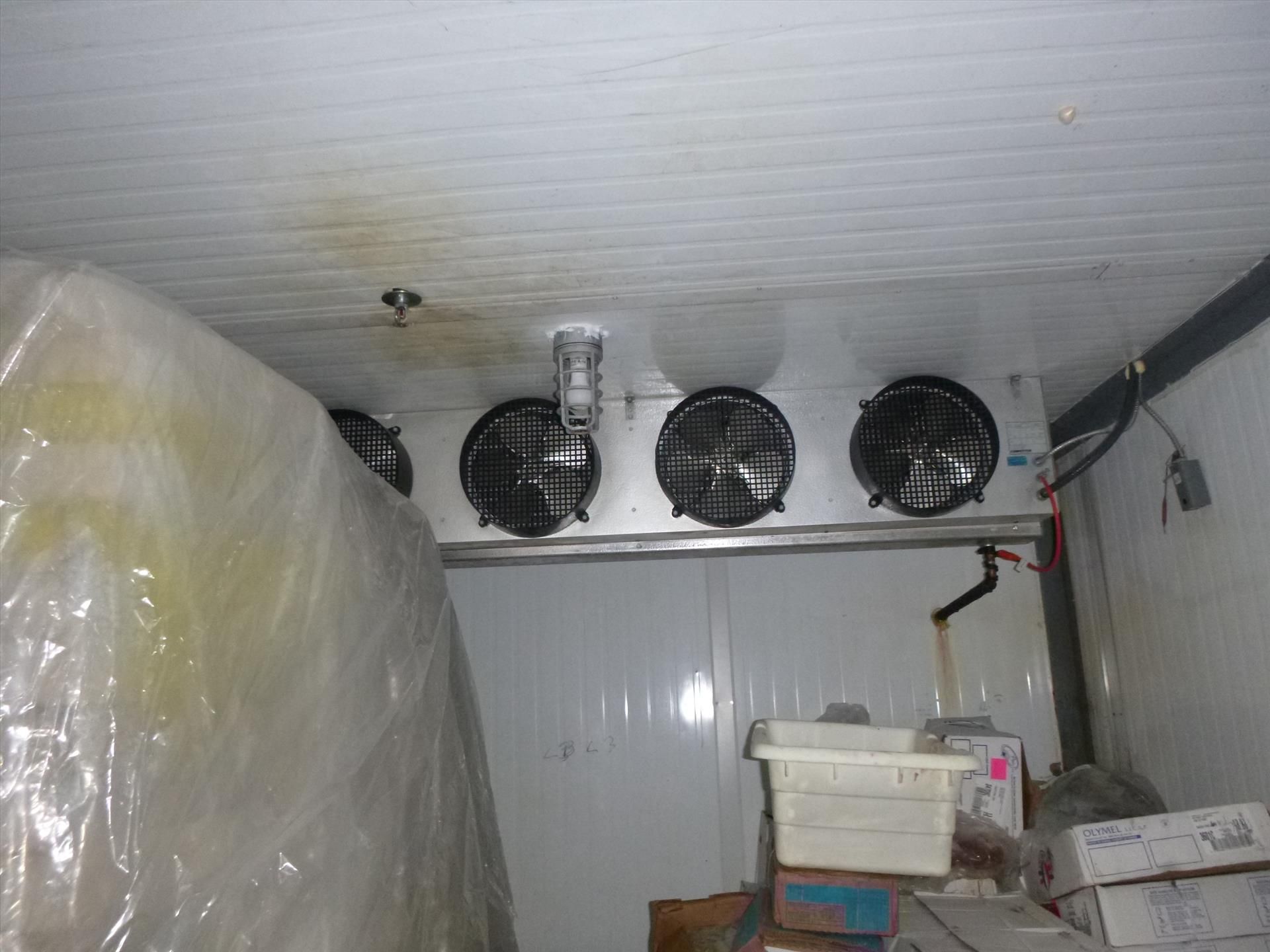 21' x 10' x 9' high freezer w/ 4-fan evaporator - Image 3 of 3