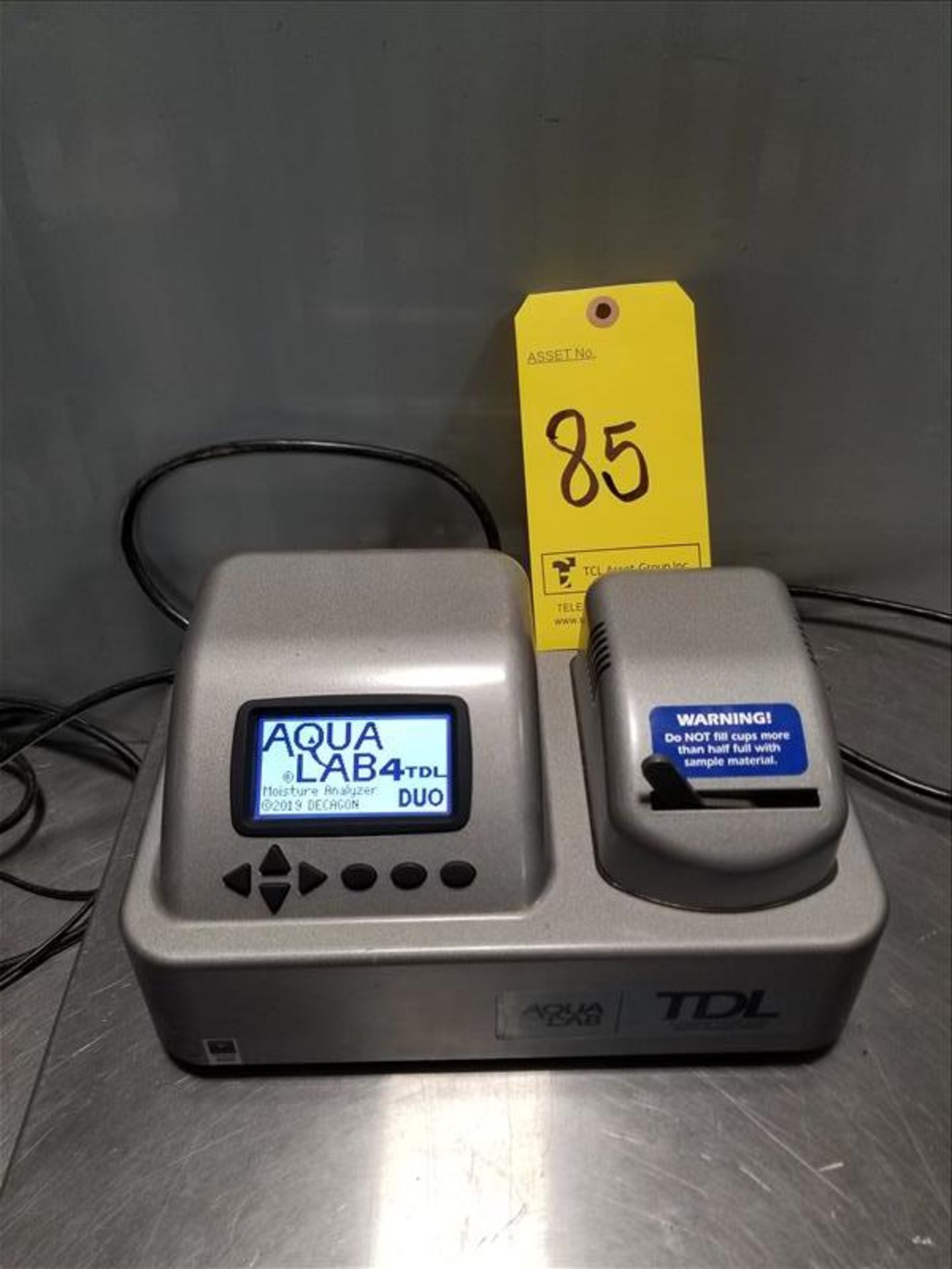 (1) Aqualab TDL tunable laser water activity meter, ser. no. TDL140158, (2015) - Image 3 of 3