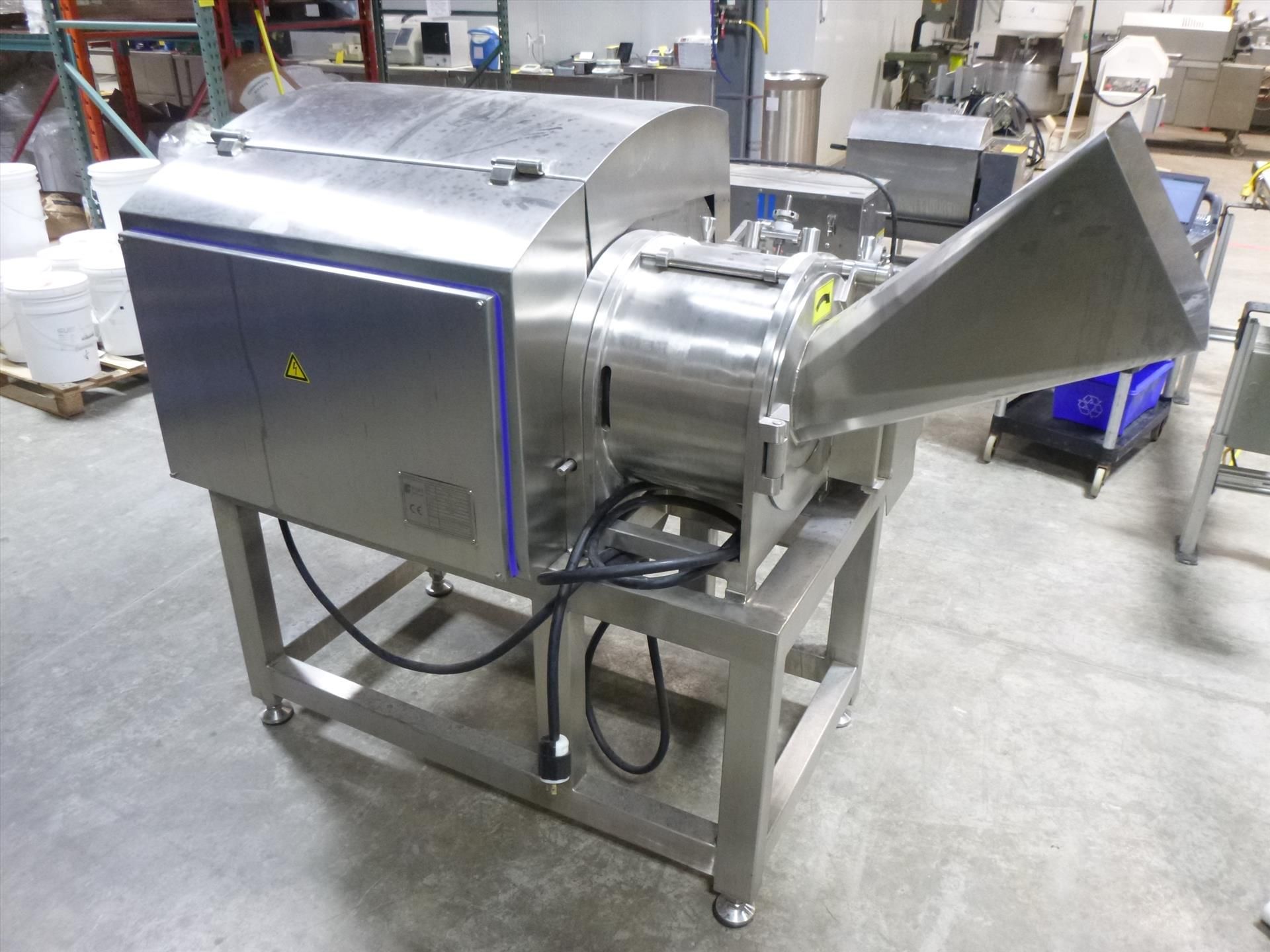 Chengye model DRD450 S/S frozen meat dicer, S/N: 170602, w/ VFD-Cx control, (2018) - Image 8 of 9