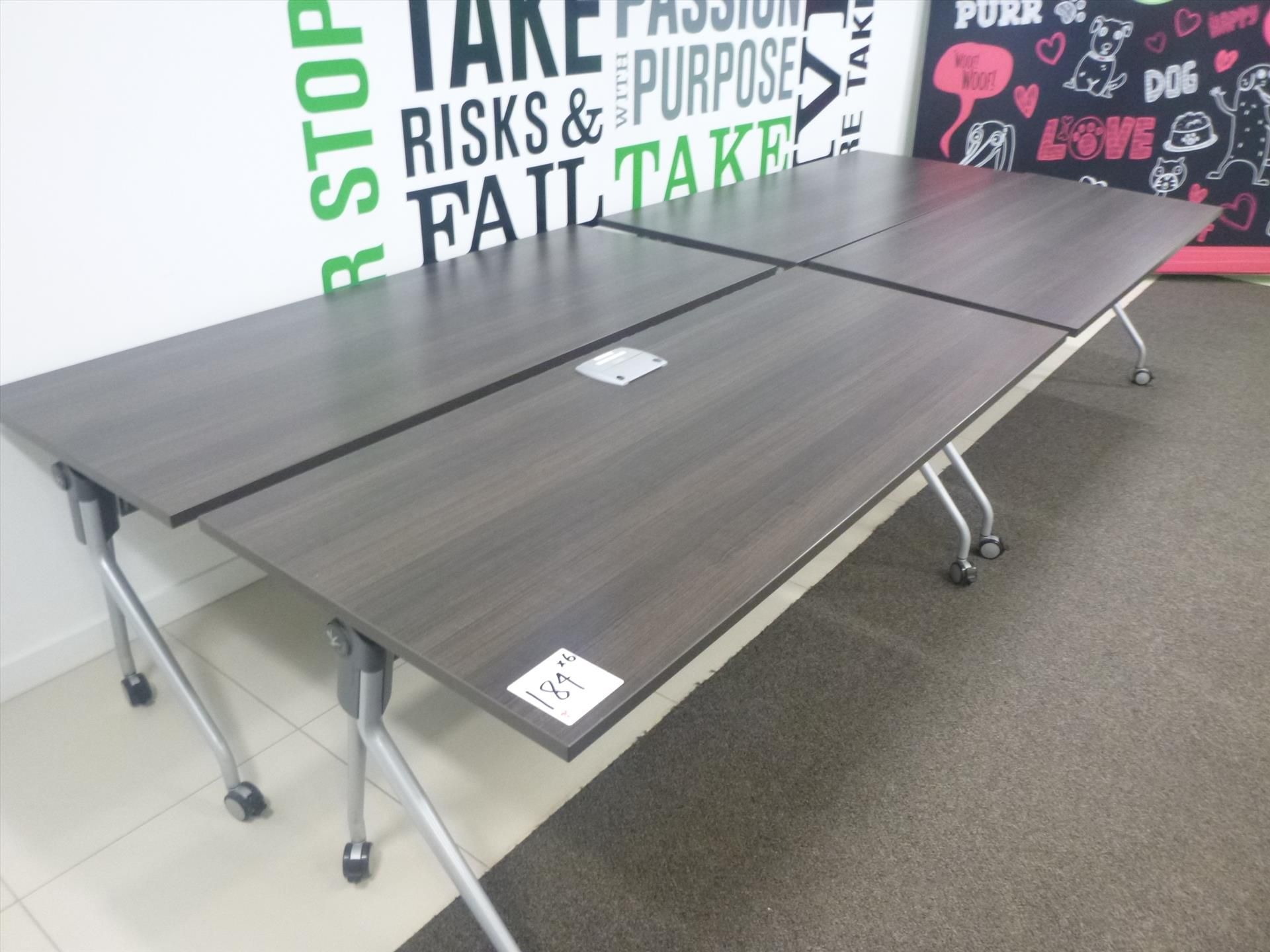 (6) folding tables