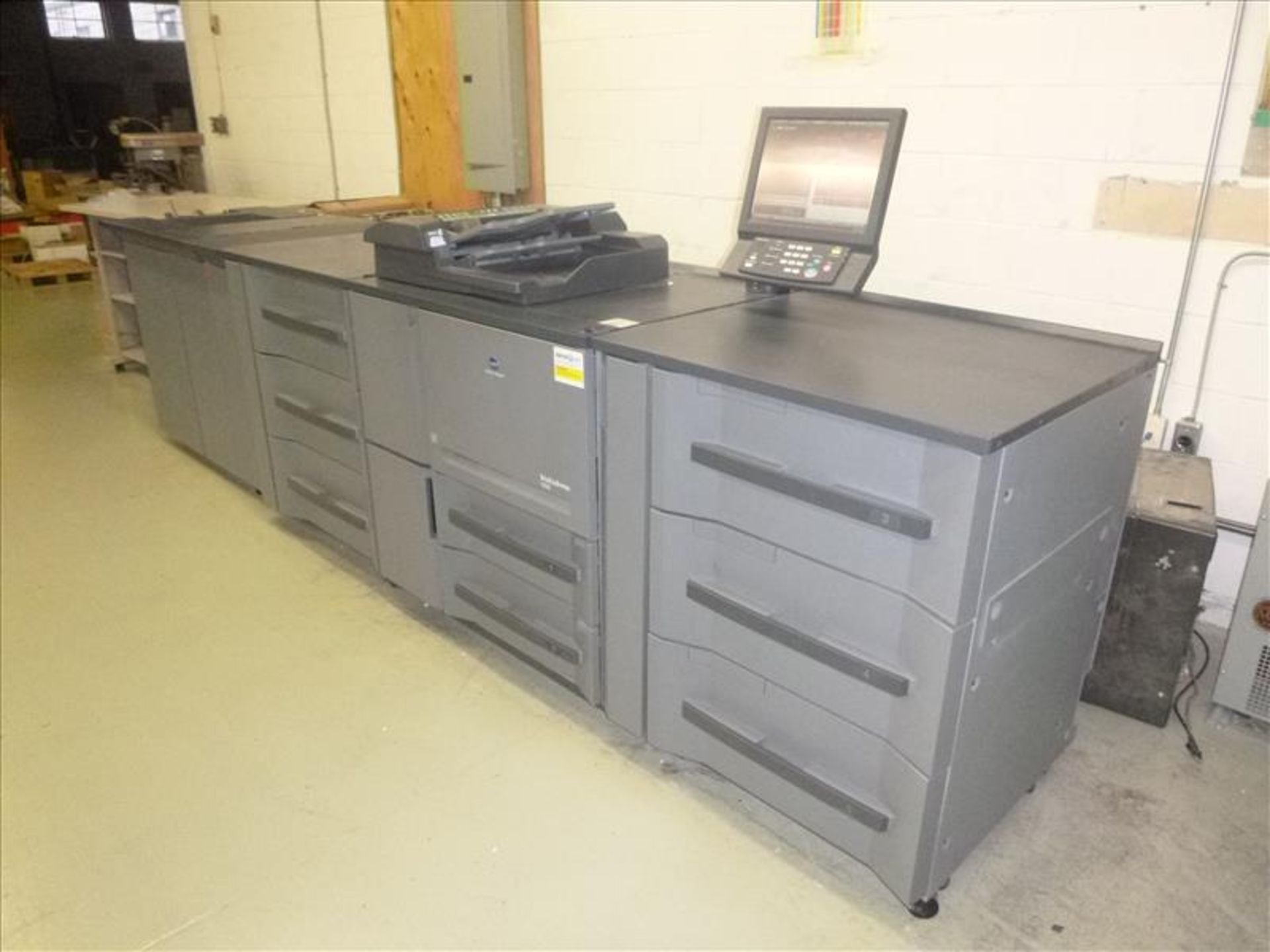 Konica Minolta Bizhub Pro 1200 Monochrome Digital Press 22,238,300 Impressions (2009) 1200 DPI,