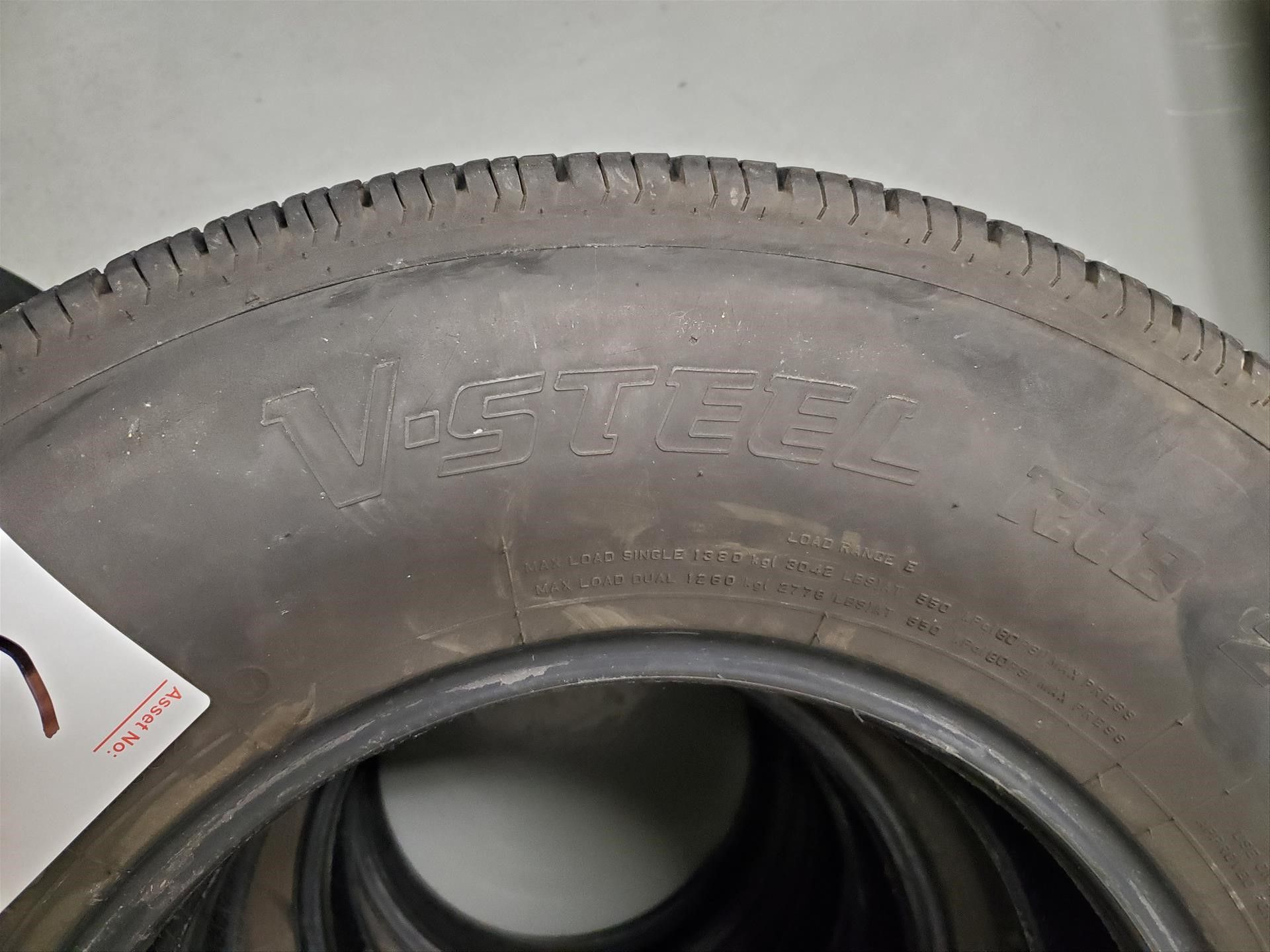 (4) Bridgestone all-season tires (USED), V-Steel, LT245/75R16 - Image 3 of 5