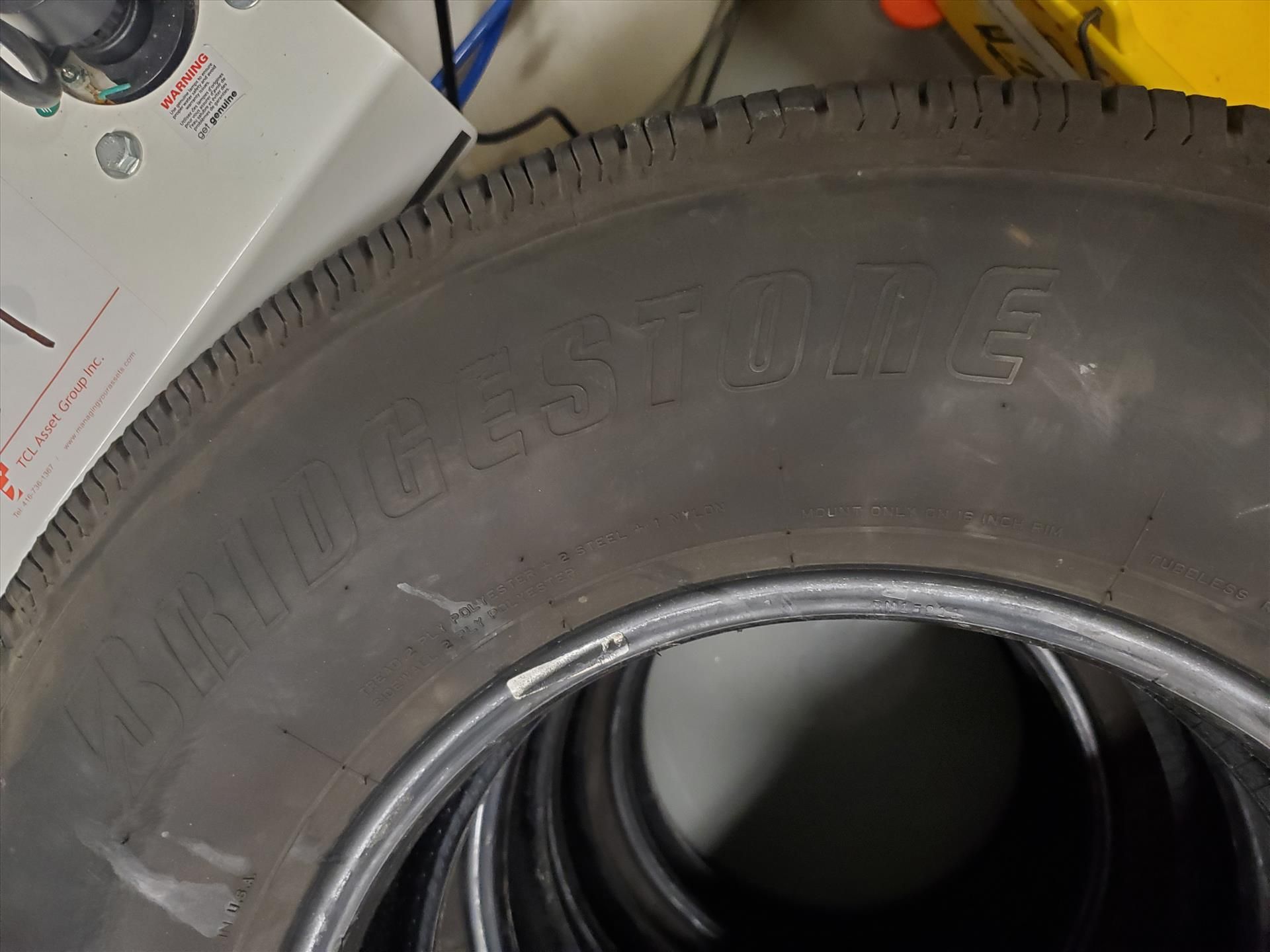 (4) Bridgestone all-season tires (USED), V-Steel, LT245/75R16 - Image 2 of 5