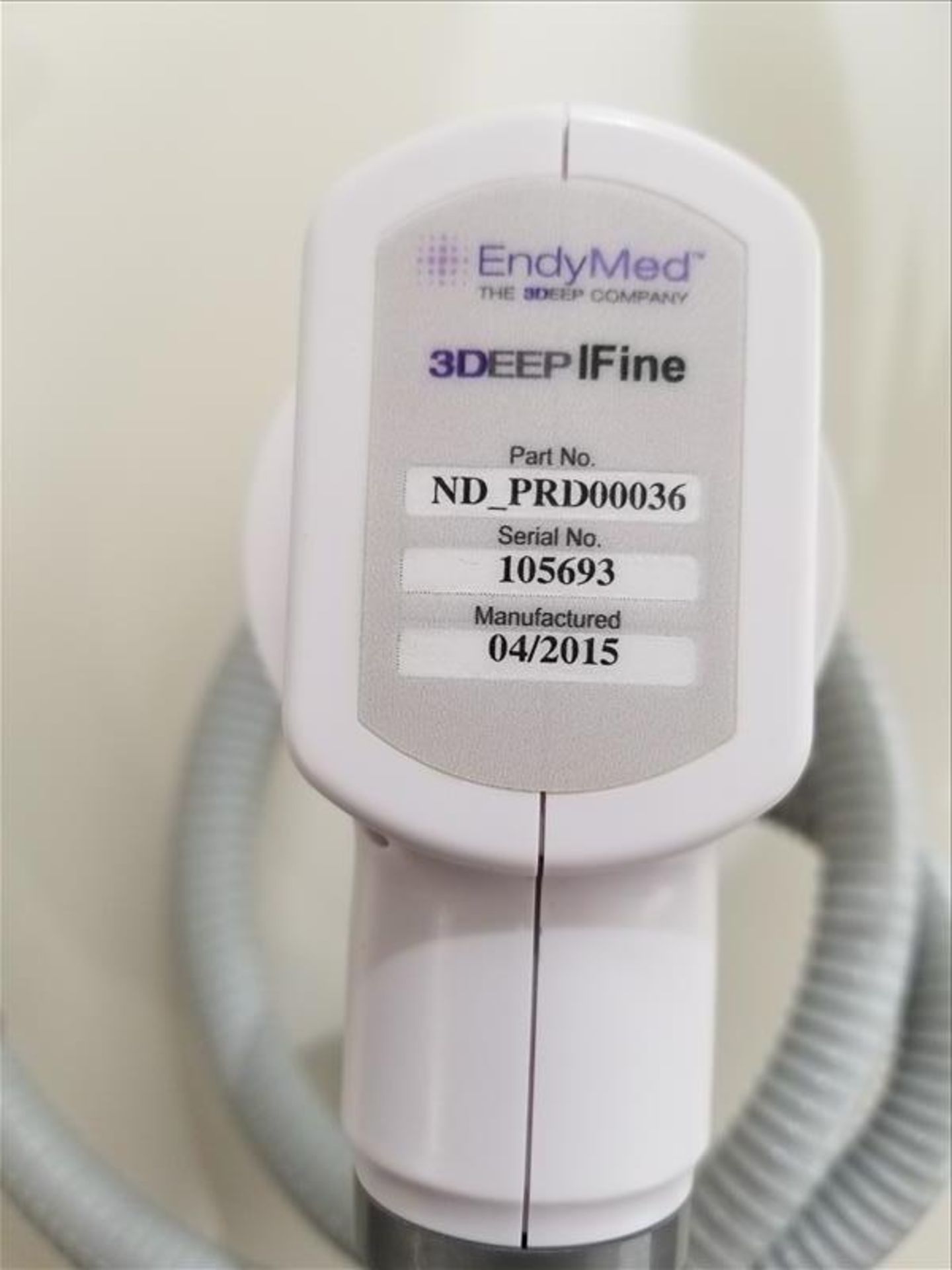 EndyMed Pro Aesthetic Workstation s/n. 2015203376, includes (1) EndyMed Ifine s/n. 105693, (1) - Image 4 of 15