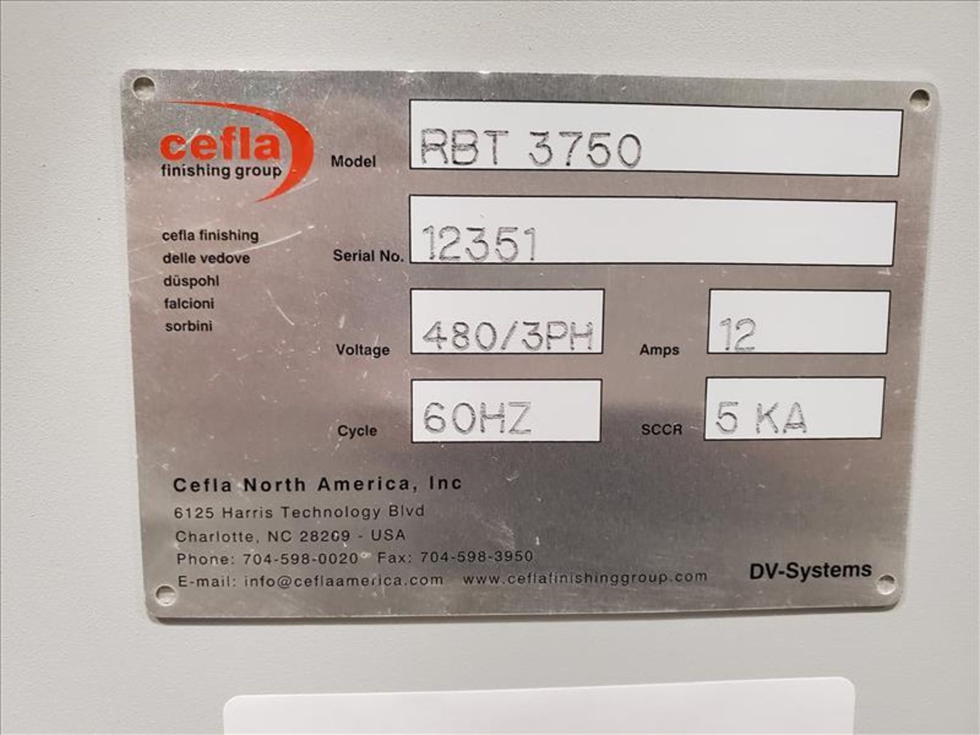 COMPLETE (2017) CEFLA FLAT PANEL FINISHING LINE - Image 4 of 75