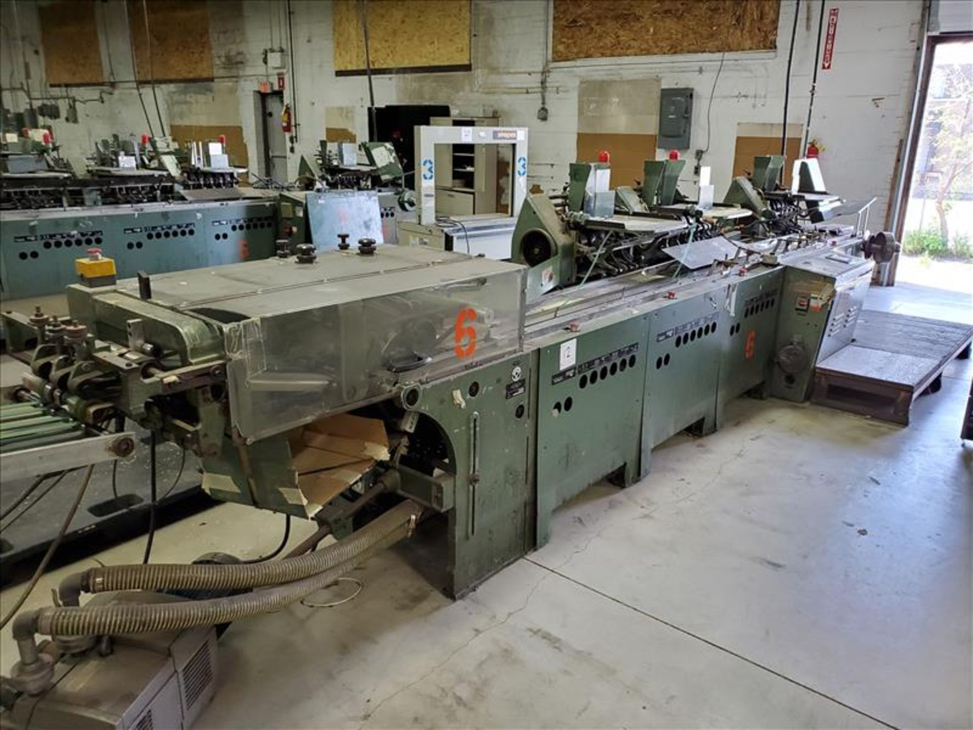 Hans Muller model 227 Inserting Machine w/Rima RS 119 Stacker - Image 2 of 7