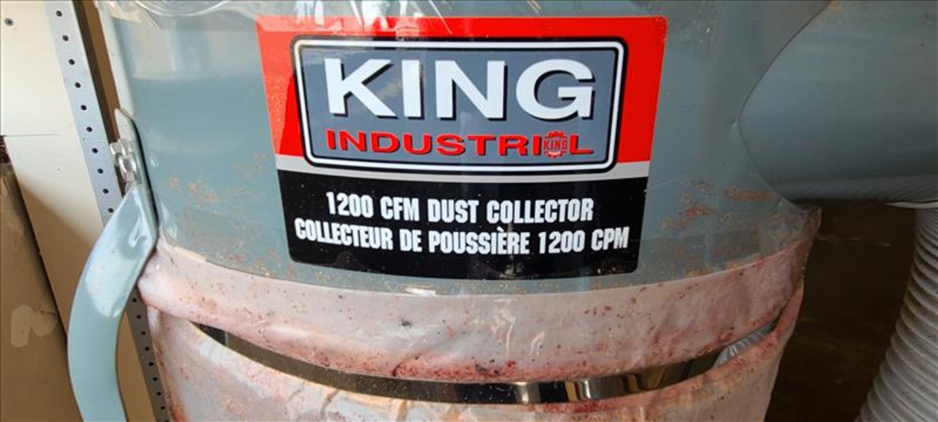 King Industrial 1200 CFM Dust Collector, model KC-3105C - Image 2 of 3