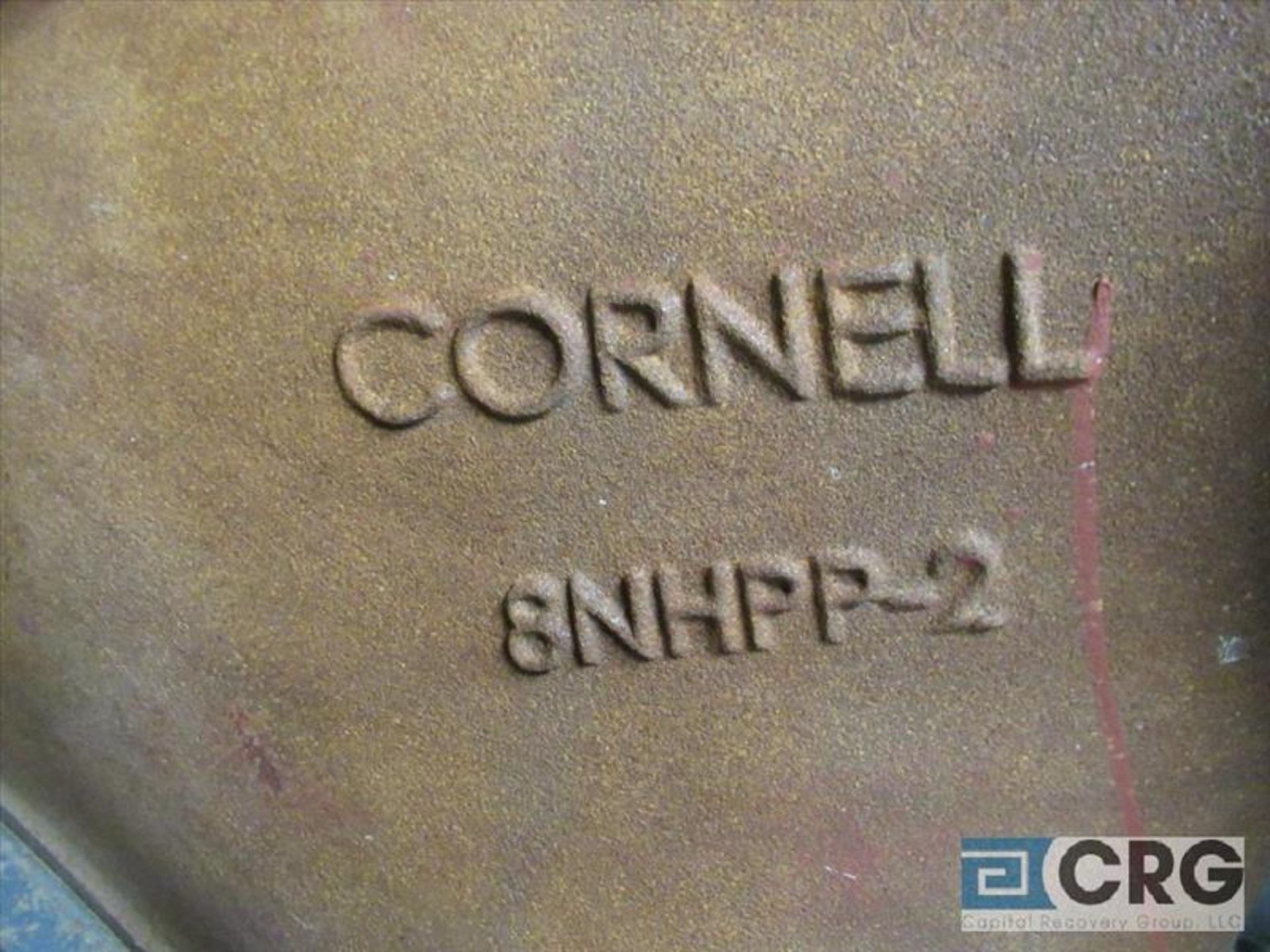 Cornell 8NHPP-2 hydro pump, 8 in., s/n 14033216.38, with connecting 60 in. wide x 6 ft. long - Image 3 of 4