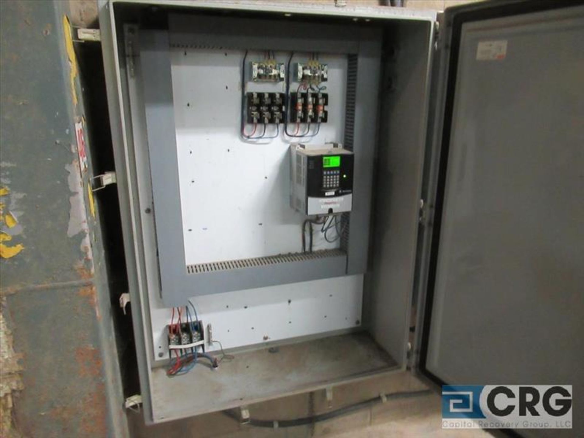 Control panels includes PLC cabinet, AB Panelview Plus 1250 controller, and AB Powerflex VFD cabinet - Image 5 of 6