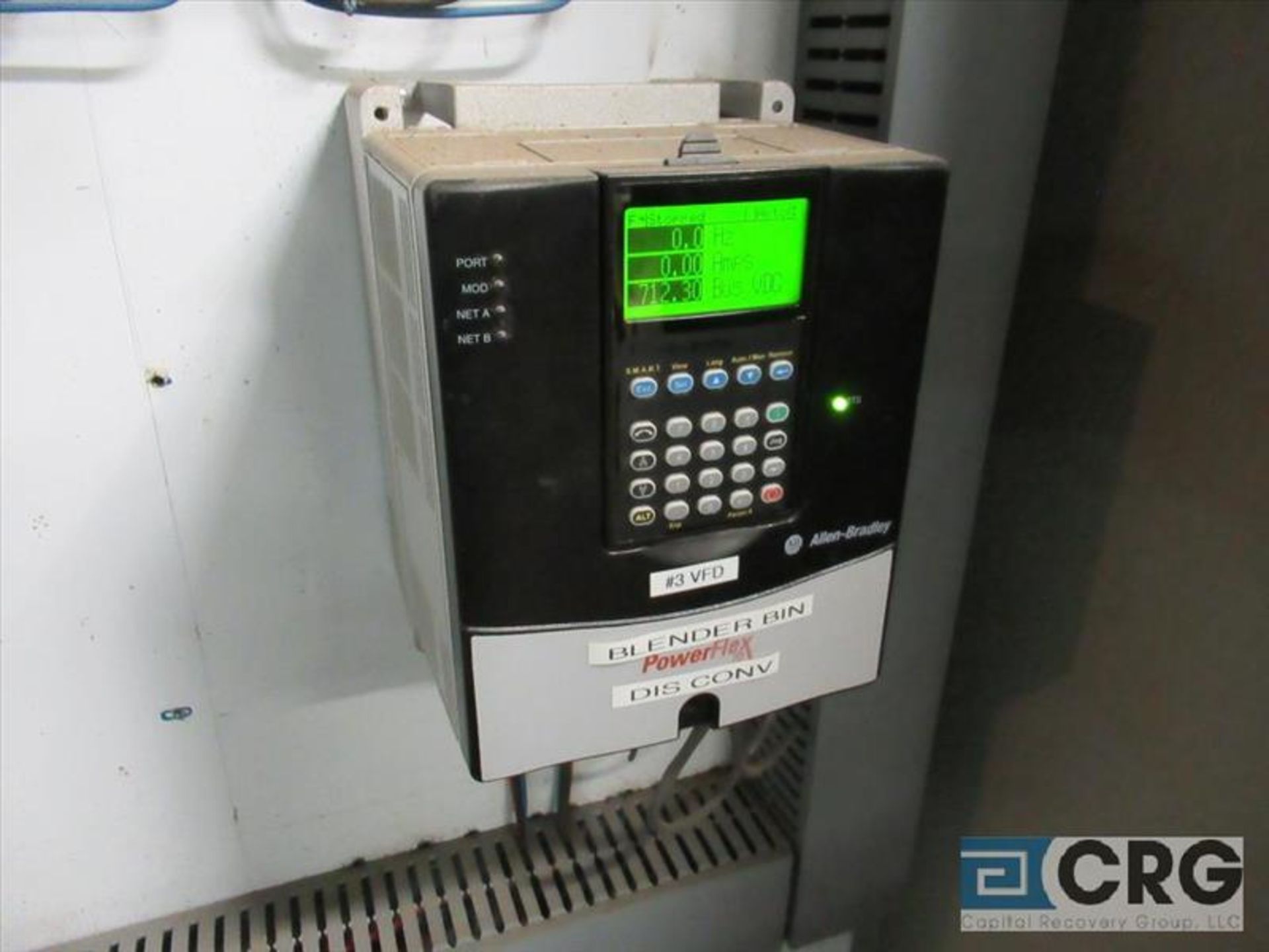 Control panels includes PLC cabinet, AB Panelview Plus 1250 controller, and AB Powerflex VFD cabinet - Image 6 of 6