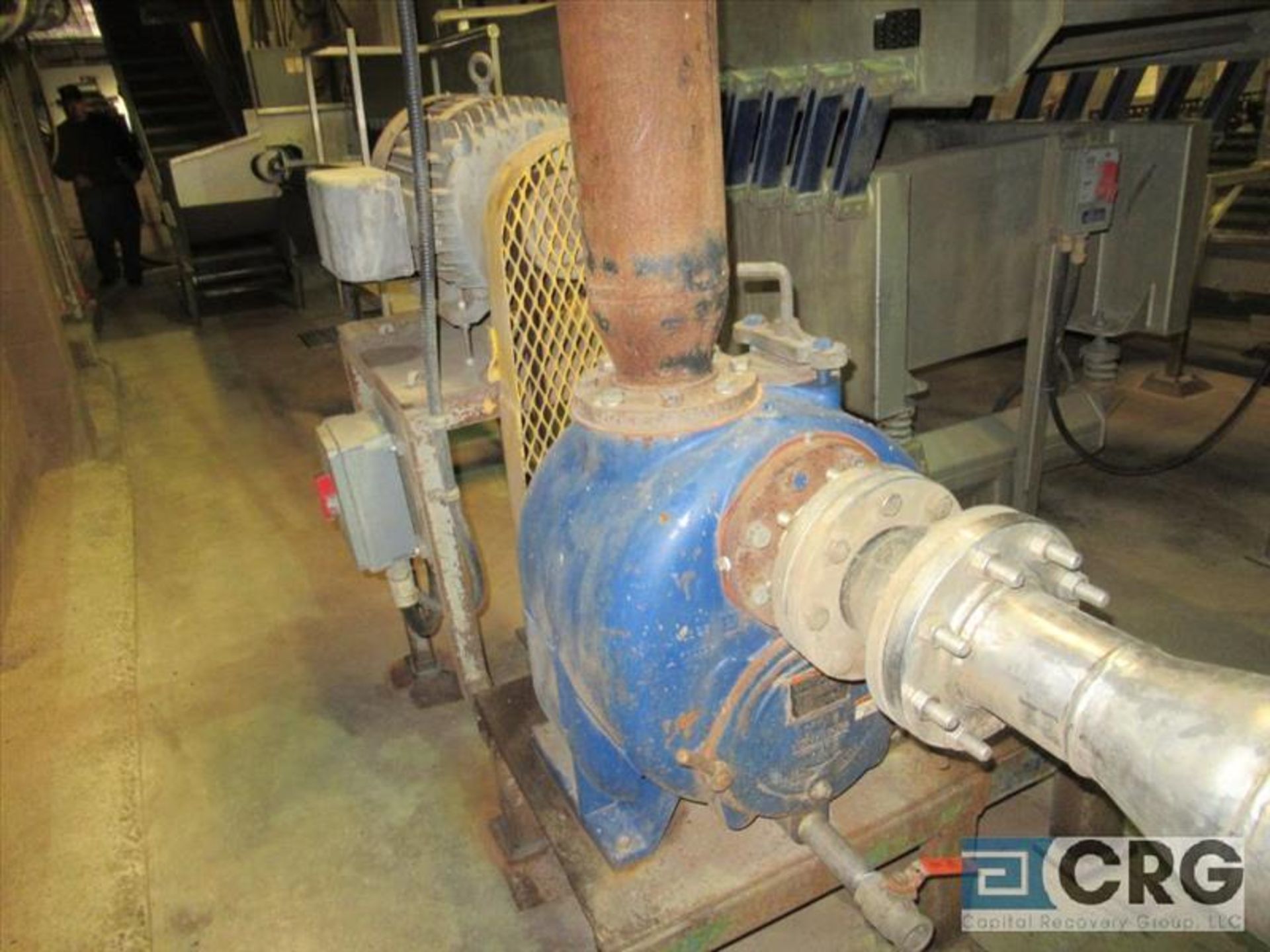 Gorman Rupp 10525 flume pump with centrifugal pump m/n 3WSP [Receiving]