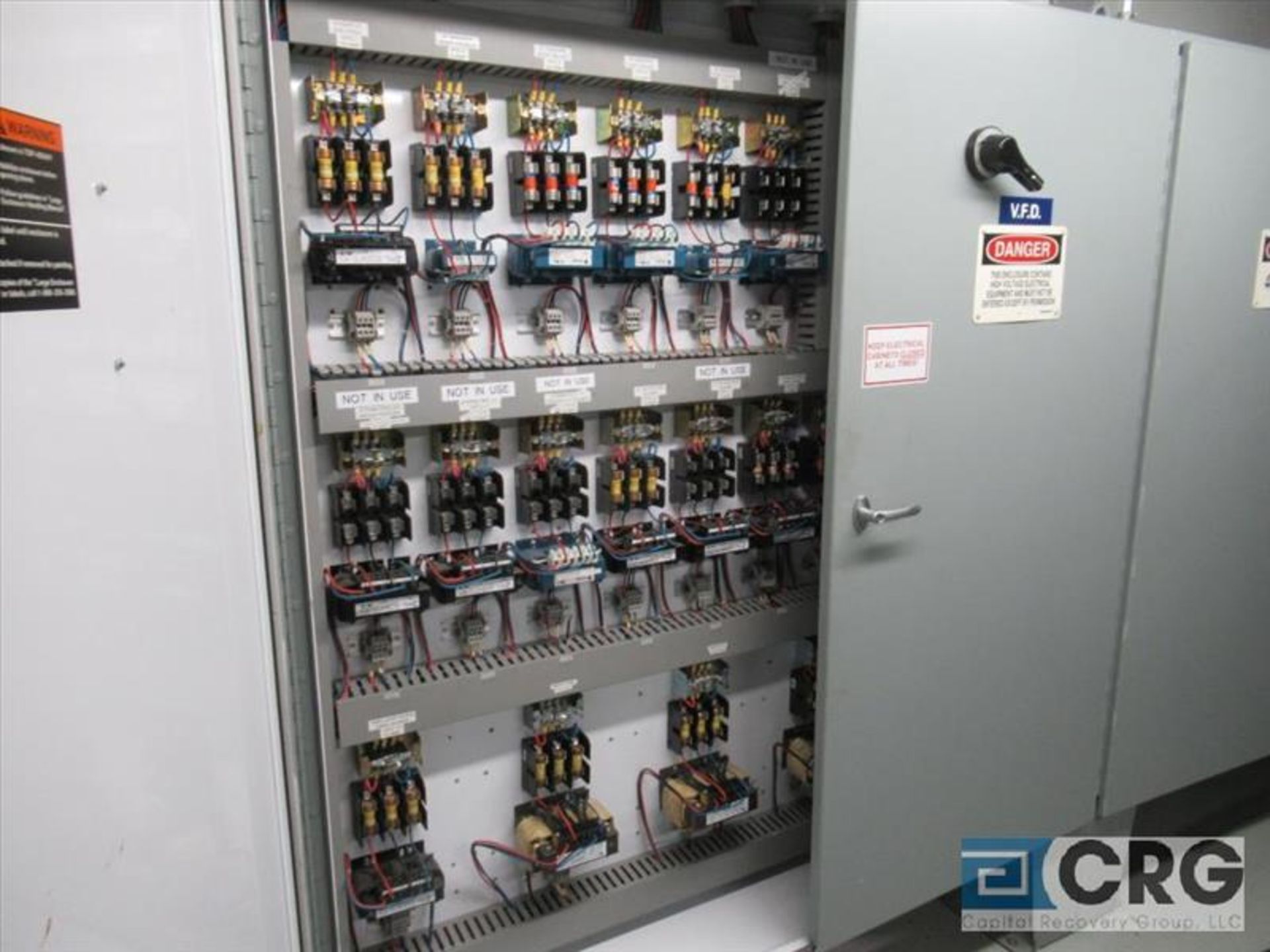 Lot of (2) PLC panels, double door panels connected in tandem [Main Process ] - Image 2 of 3