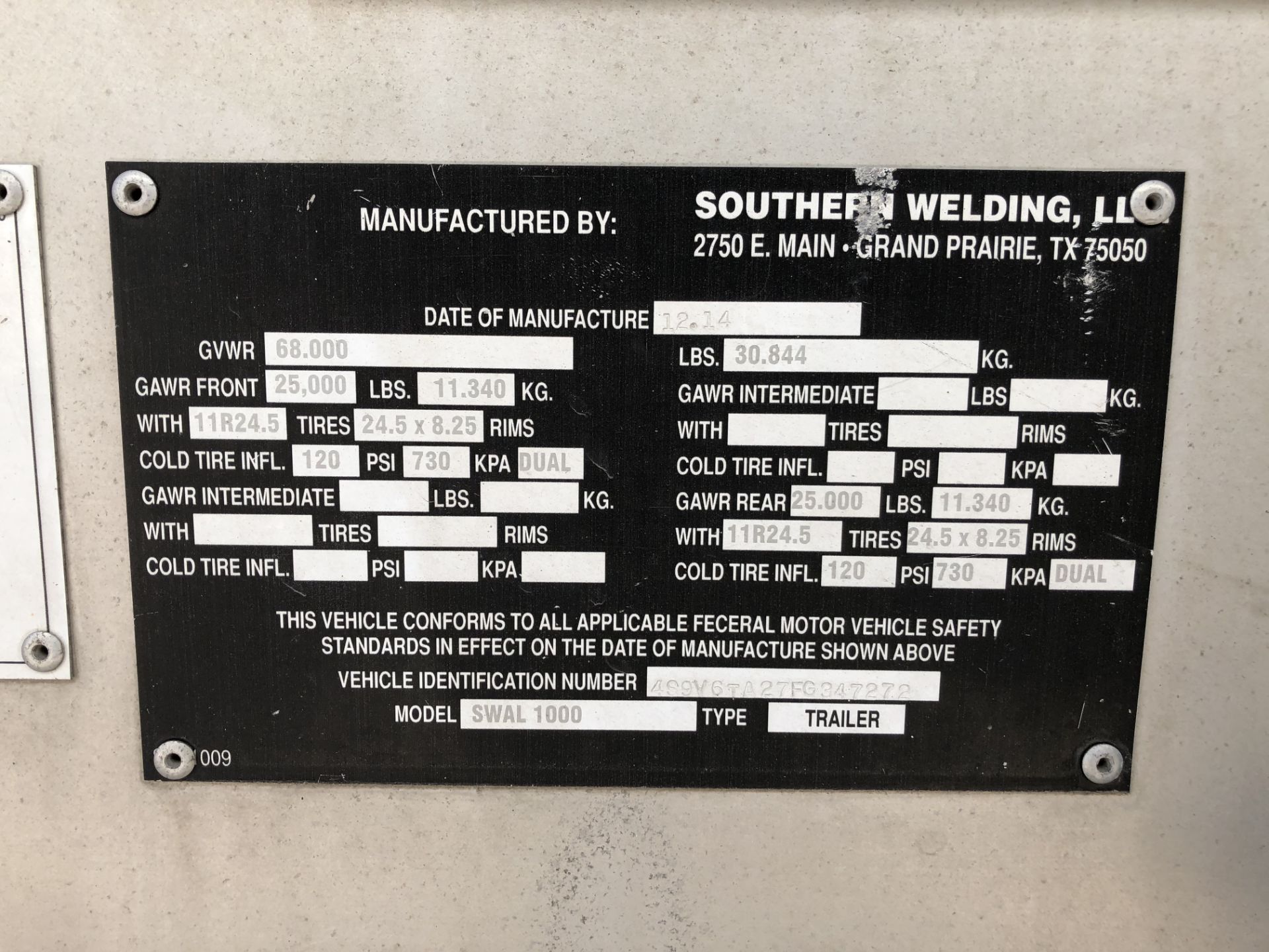 2015 SOUTHERN Pneumatic - Image 25 of 26