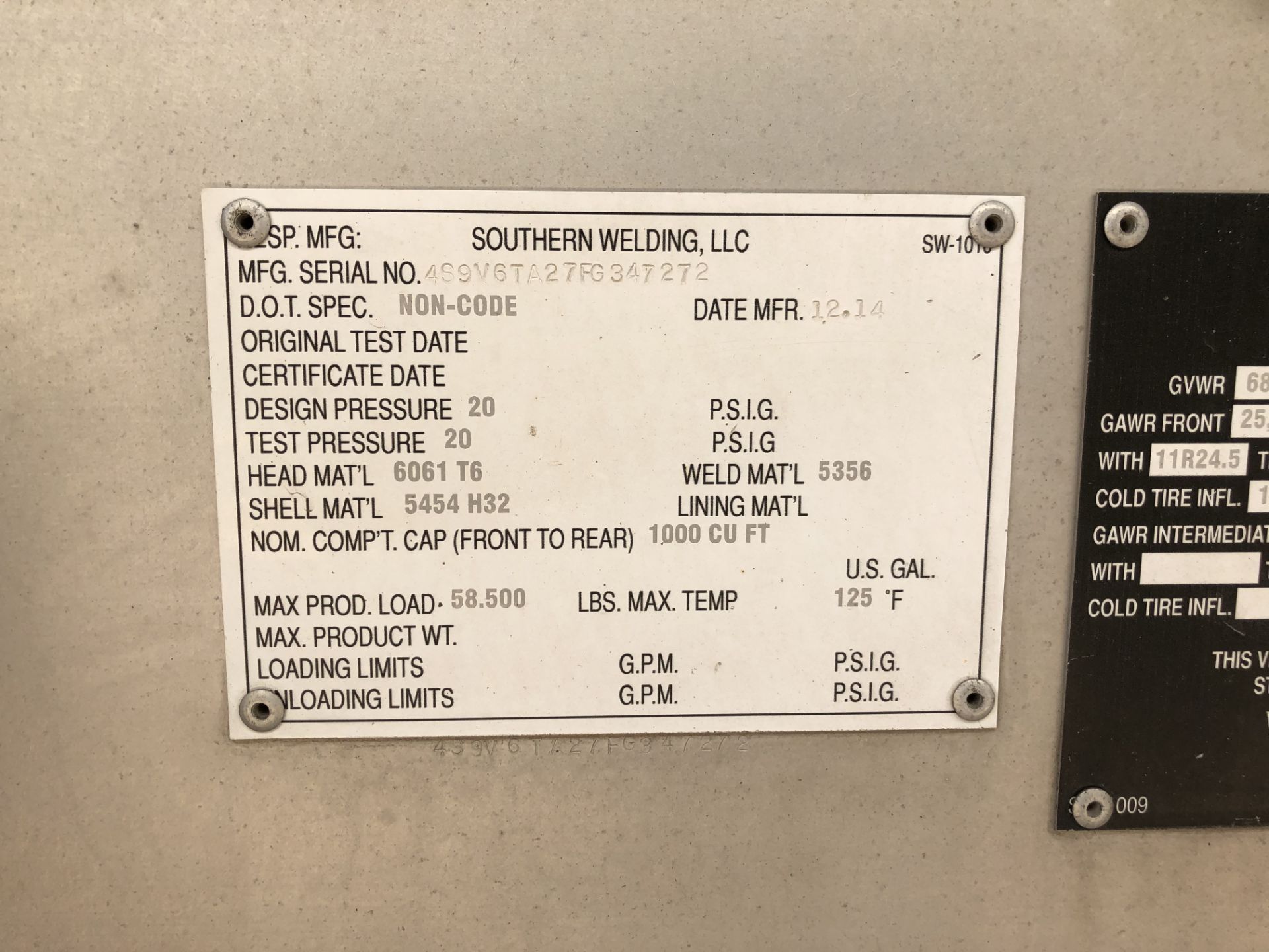 2015 SOUTHERN Pneumatic - Image 26 of 26