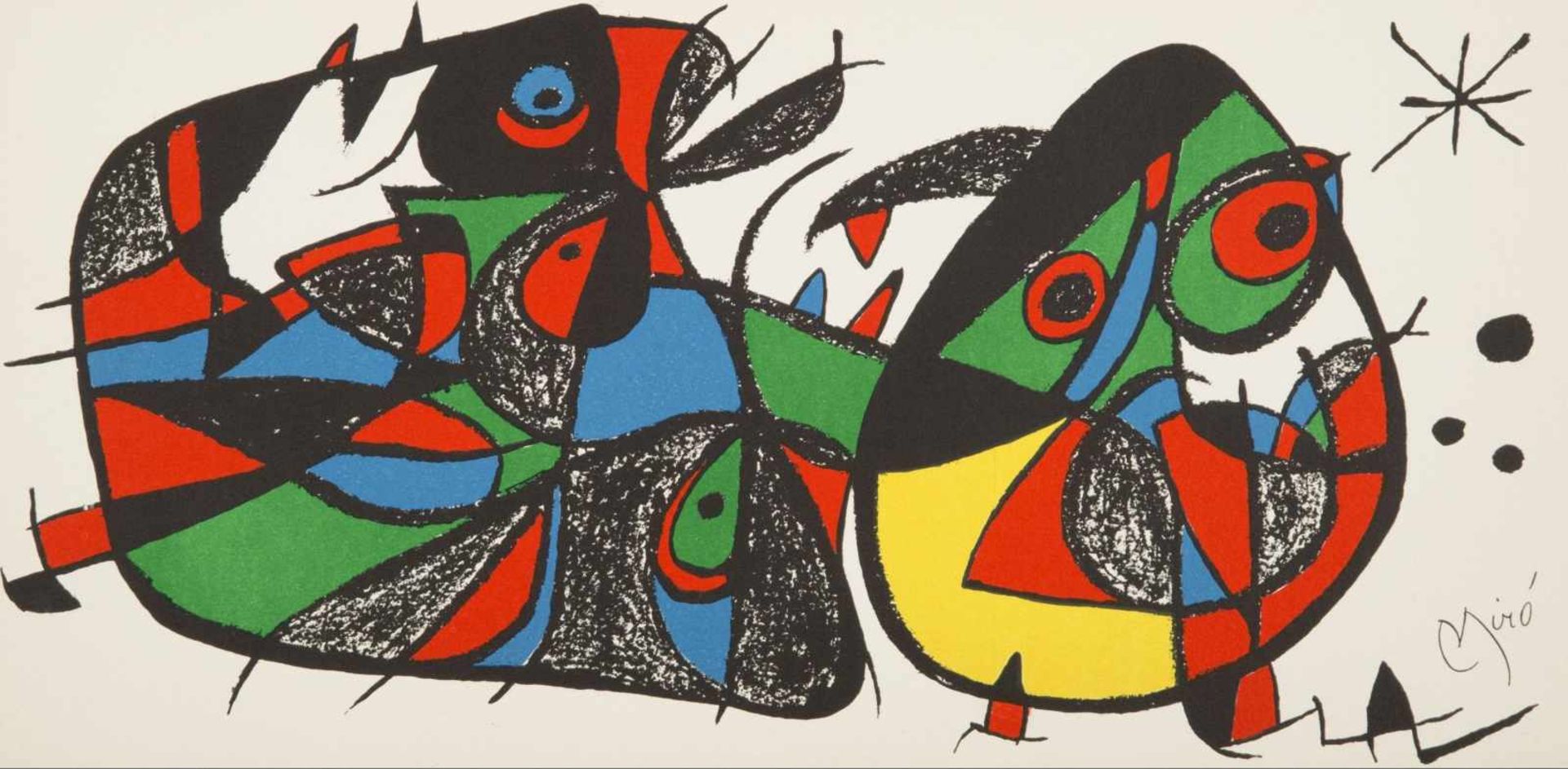 Joan Miro - Miro sculpteur, Italie, 1974Joan Miro - Miro sculpteur, Italie, 1974Lithographie