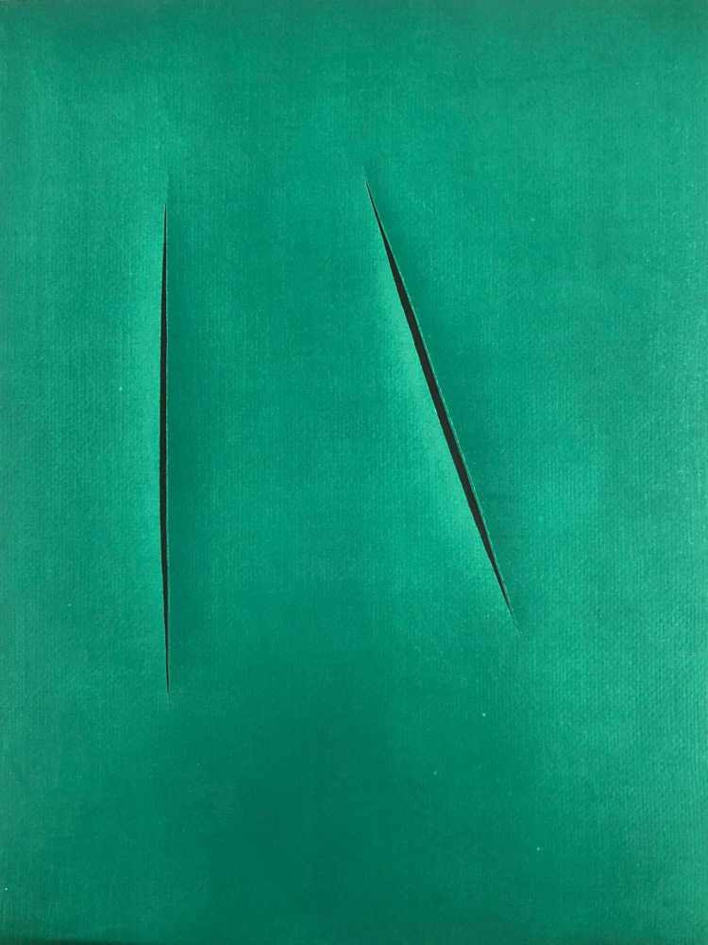 Lucio Fontana - Concetto Spaziale, 1959 (Spatial Concept)Lucio Fontana - Concetto Spaziale, 1959 (