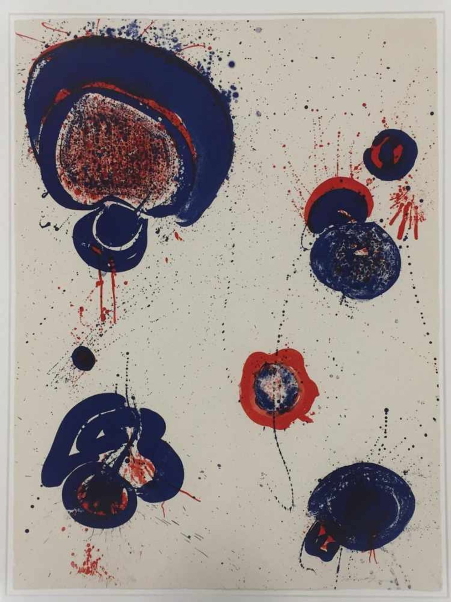 Sam Francis - Chinese Planet, 1963Sam Francis - Chinese Planet, 1963Lithographie originale en