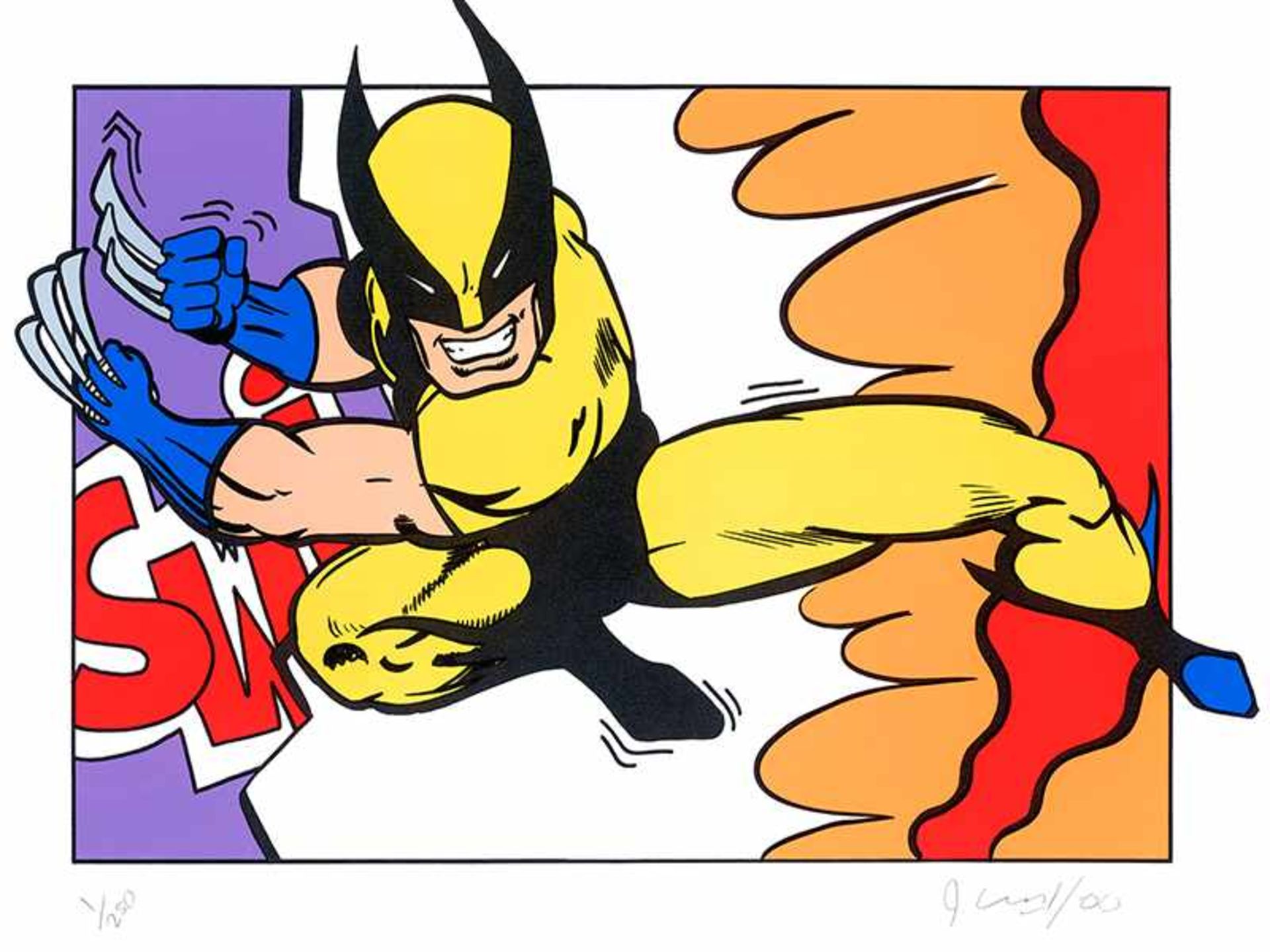 John Matos (Crash) - X-men Wolverine, 2000John Matos (Crash) - X-men Wolverine, 2000Sérigraphie