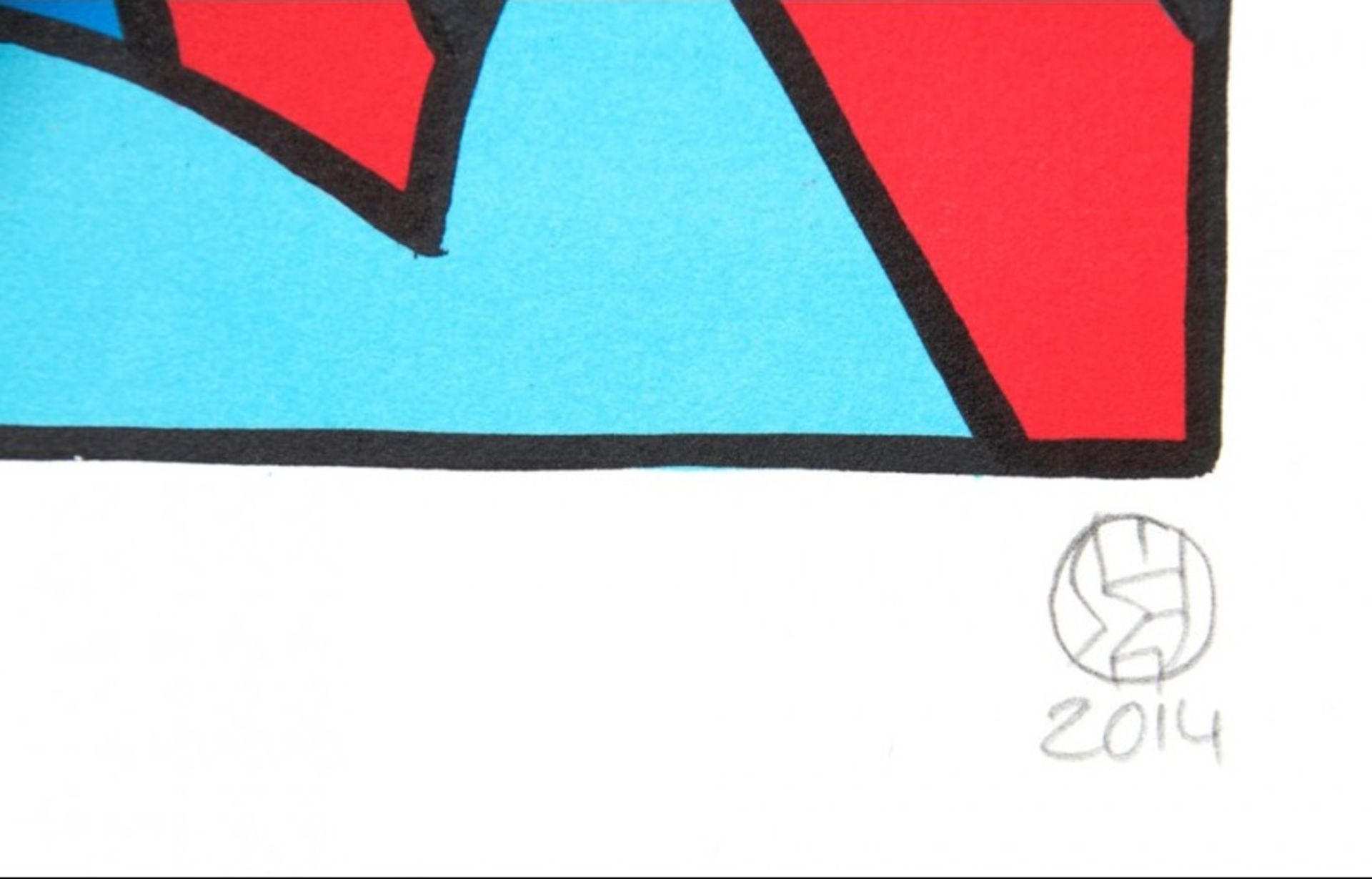Speedy Graphito - Ange, 2014Speedy Graphito - Ange, 2014Lithographie originale en couleurs sur vélin - Bild 2 aus 2