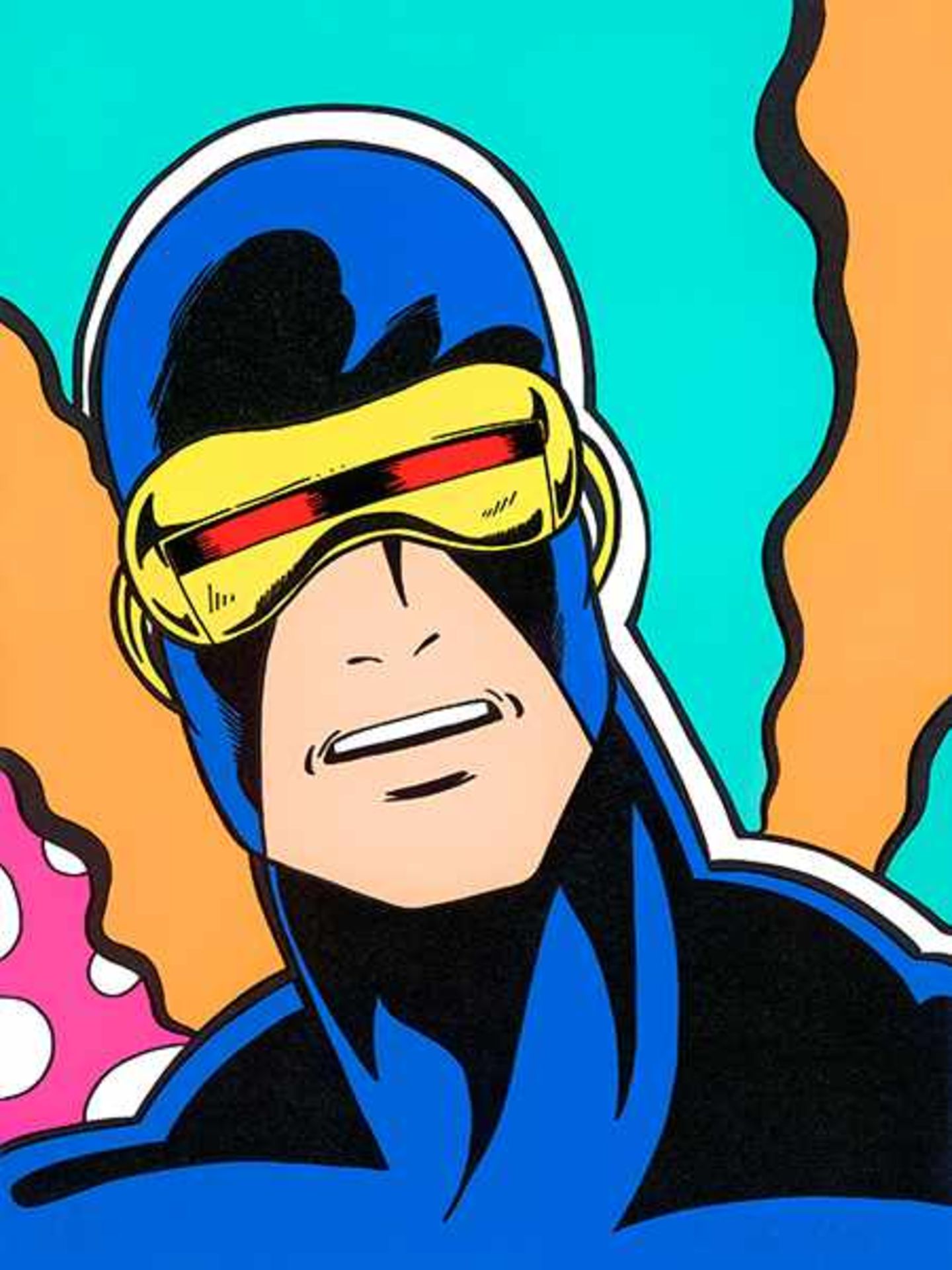 John Matos (Crash) - X-men Cyclops, 2000John Matos (Crash) - X-men Cyclops, 2000Sérigraphie