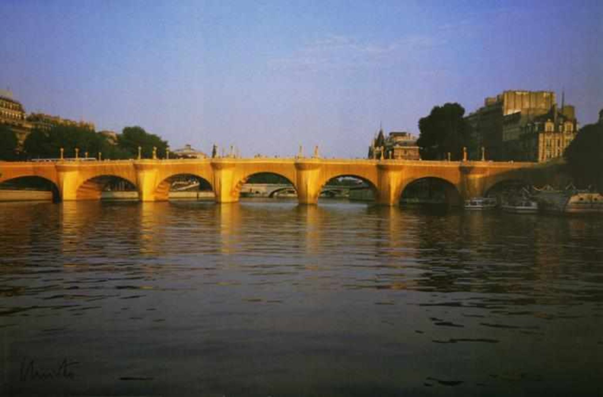 Christo & Jeanne-Claude - Pont NeufChristo & Jeanne-Claude - Pont NeufPoster photographique sur